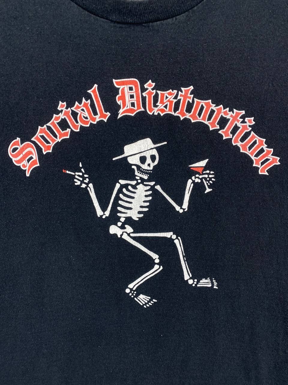 Band Tees Vintage Social Distortion Punk Rock Band Tees T Shirts Size US L / EU 52-54 / 3 - 7 Thumbnail