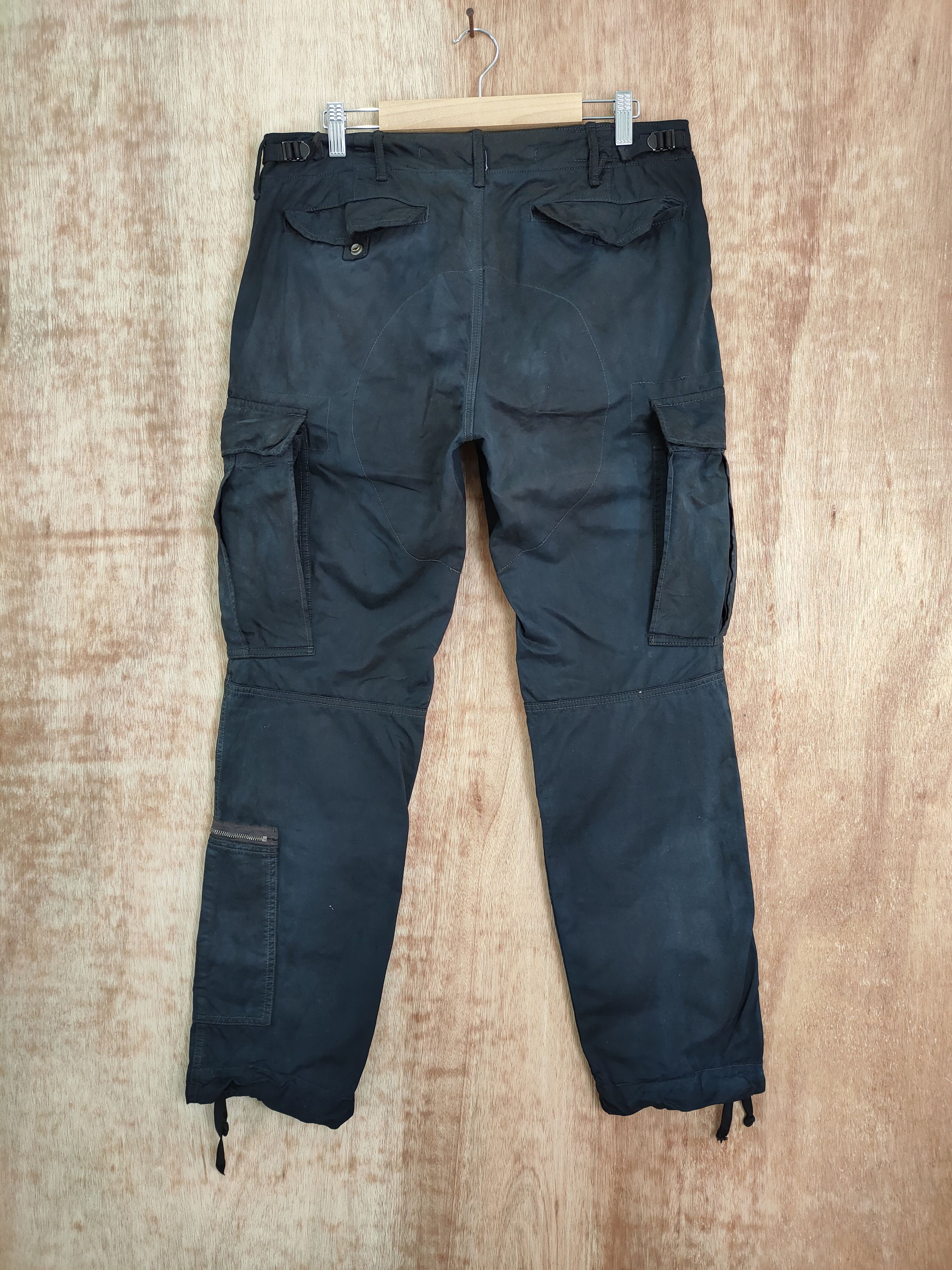 Polo Ralph Lauren 8 POCKET POLO RALPH LAUREN FADED CARGO PANTS Size US 32 / EU 48 - 4 Thumbnail