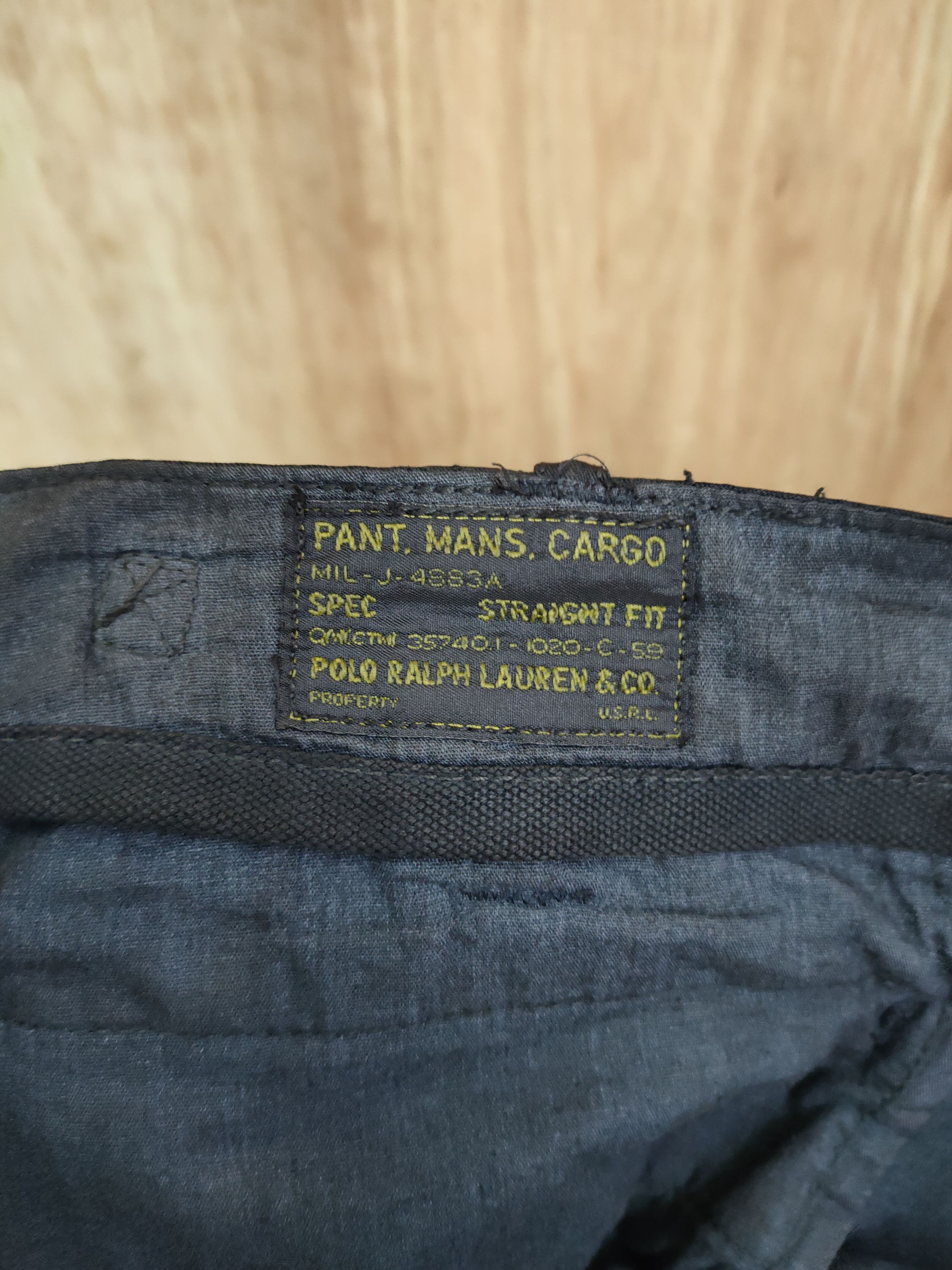 Polo Ralph Lauren 8 POCKET POLO RALPH LAUREN FADED CARGO PANTS Size US 32 / EU 48 - 15 Thumbnail