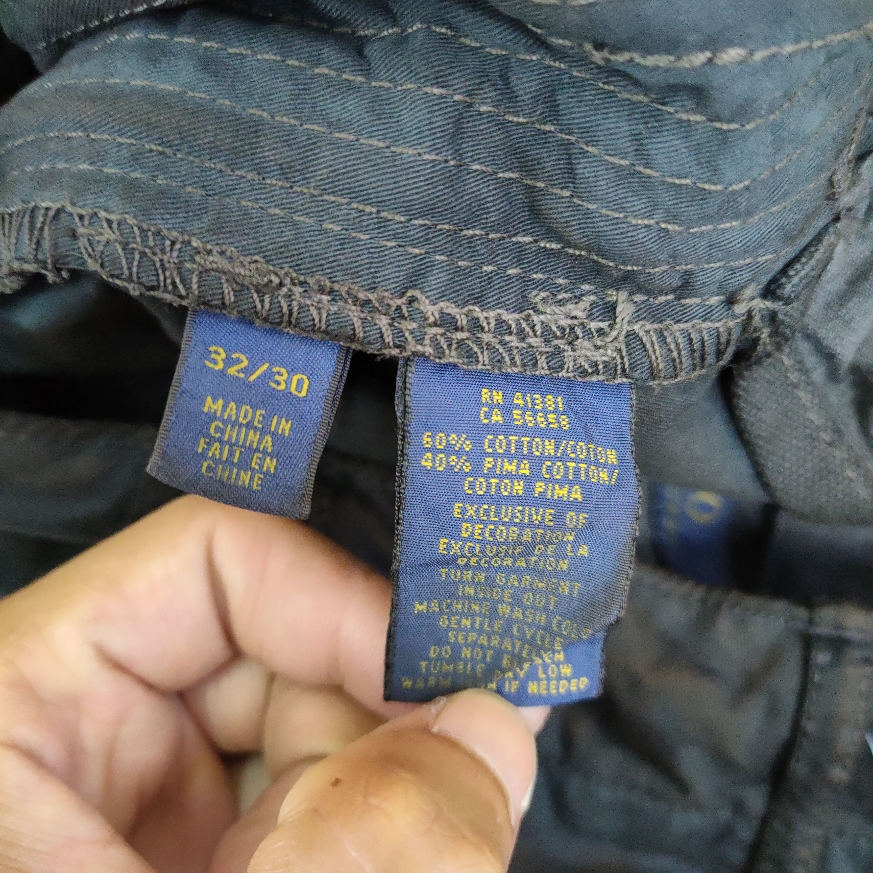 Polo Ralph Lauren 8 POCKET POLO RALPH LAUREN FADED CARGO PANTS Size US 32 / EU 48 - 17 Thumbnail
