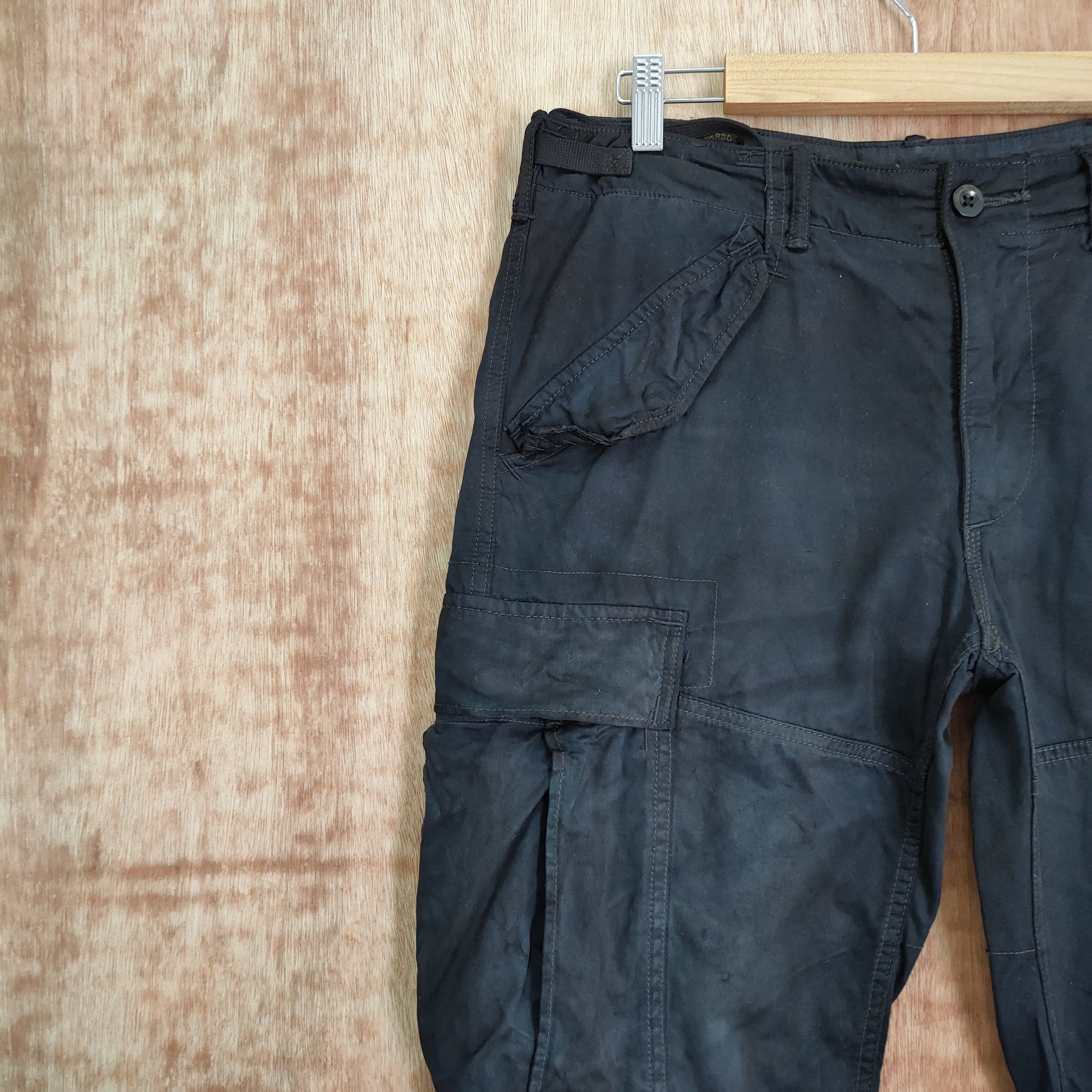 Polo Ralph Lauren 8 POCKET POLO RALPH LAUREN FADED CARGO PANTS Size US 32 / EU 48 - 7 Thumbnail