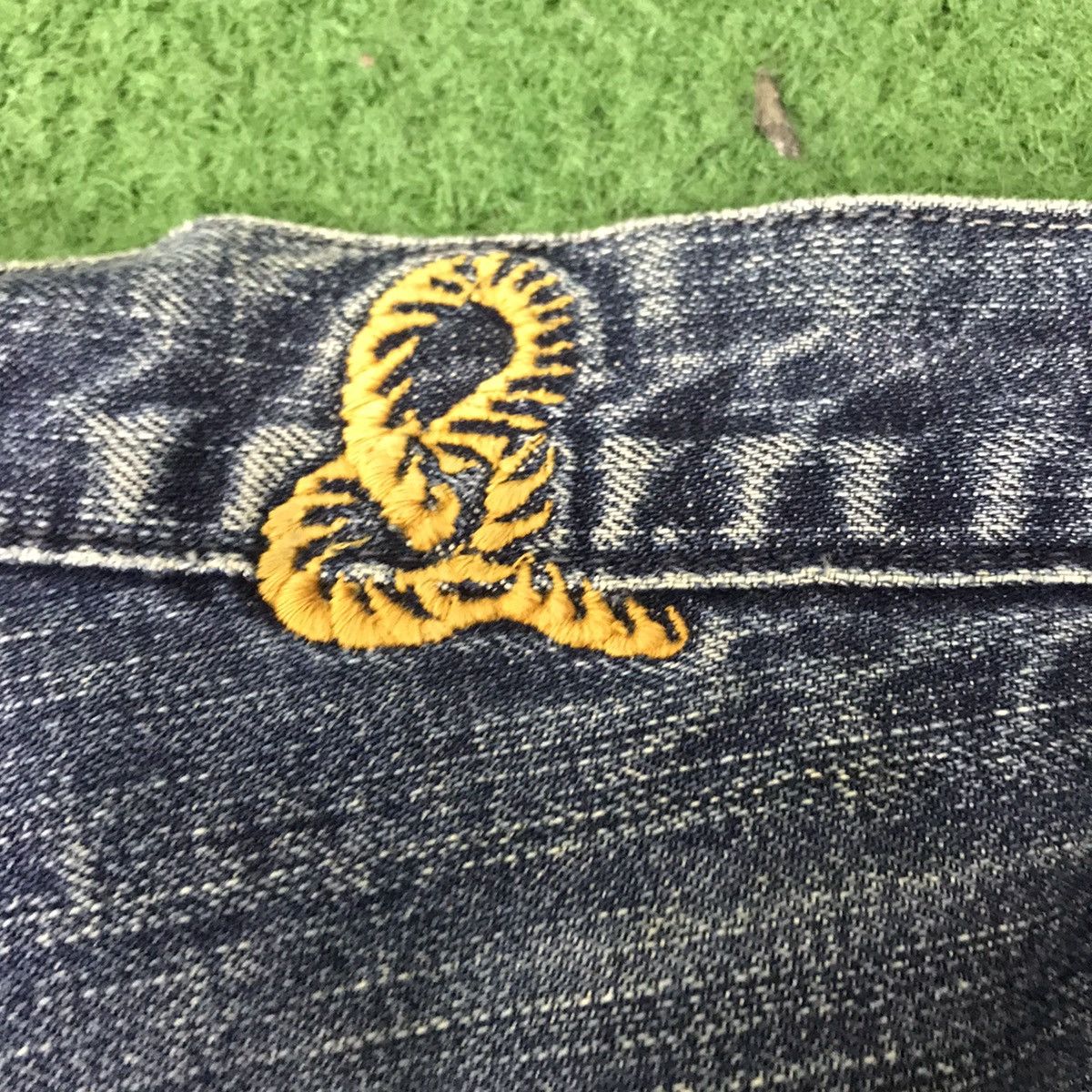 45rpm Vintage 45rpm Assymetrical Denim Fatigue Pants Size US 30 / EU 46 - 12 Thumbnail