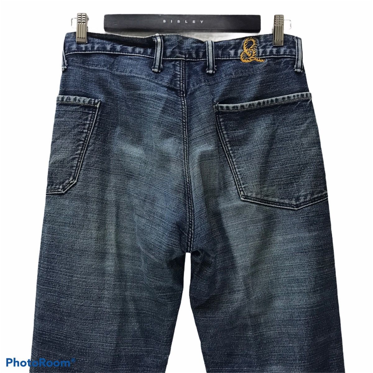 45rpm Vintage 45rpm Assymetrical Denim Fatigue Pants Size US 30 / EU 46 - 3 Thumbnail