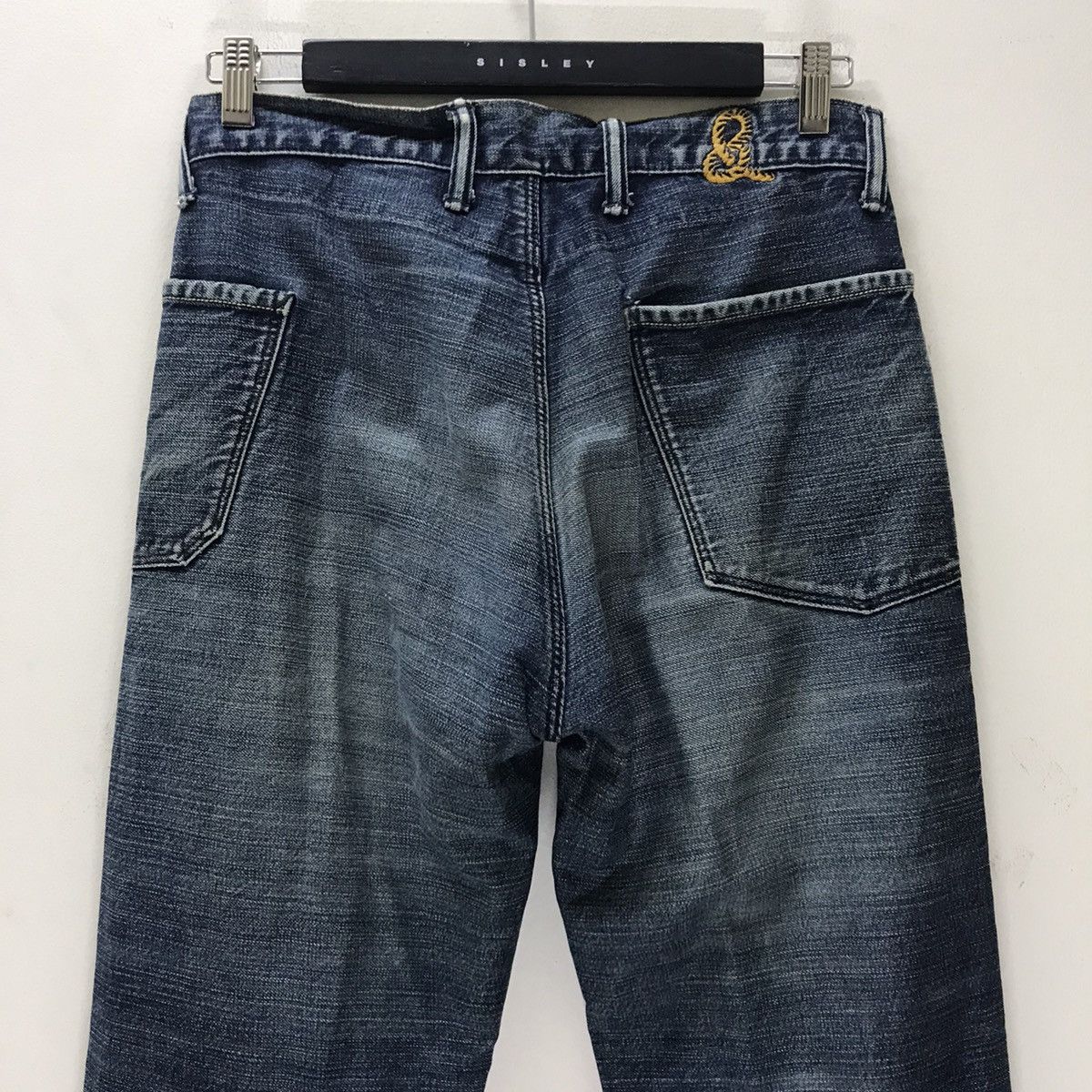 45rpm Vintage 45rpm Assymetrical Denim Fatigue Pants Size US 30 / EU 46 - 9 Thumbnail