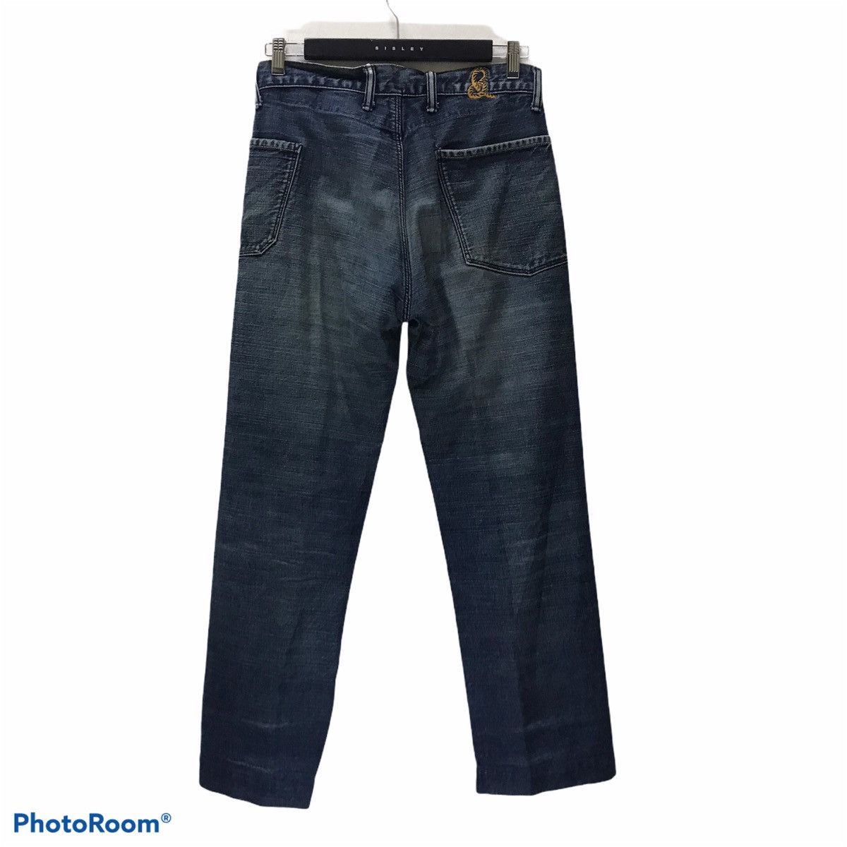 45rpm Vintage 45rpm Assymetrical Denim Fatigue Pants Size US 30 / EU 46 - 2 Thumbnail