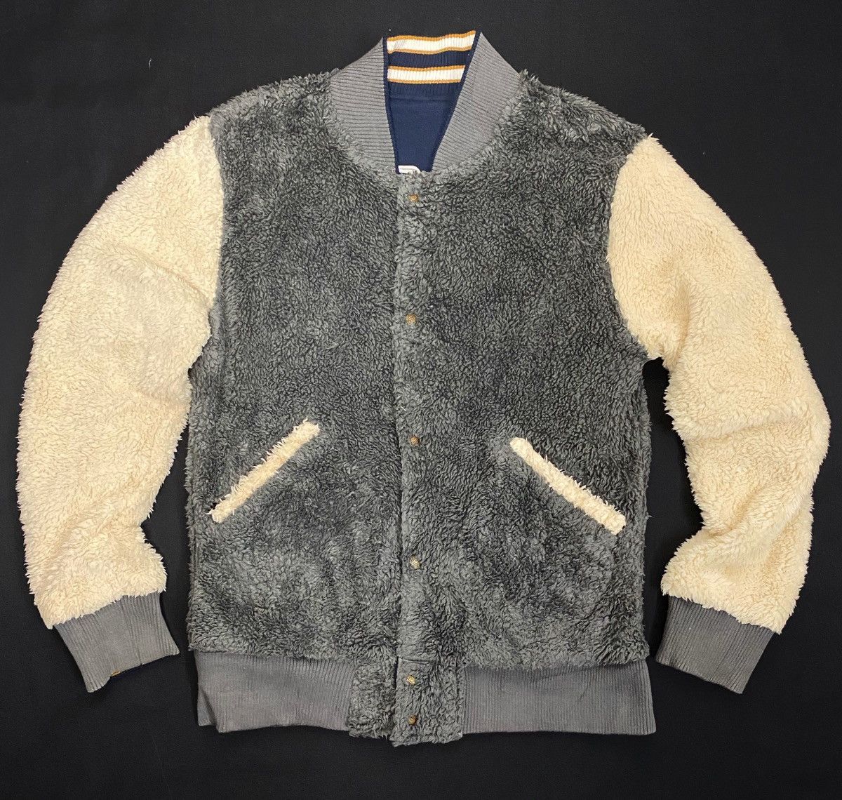 Japanese Brand × Shorty's Skateboards Skate Up! Smile Reversible Varsity Jacket Size US S / EU 44-46 / 1 - 7 Thumbnail