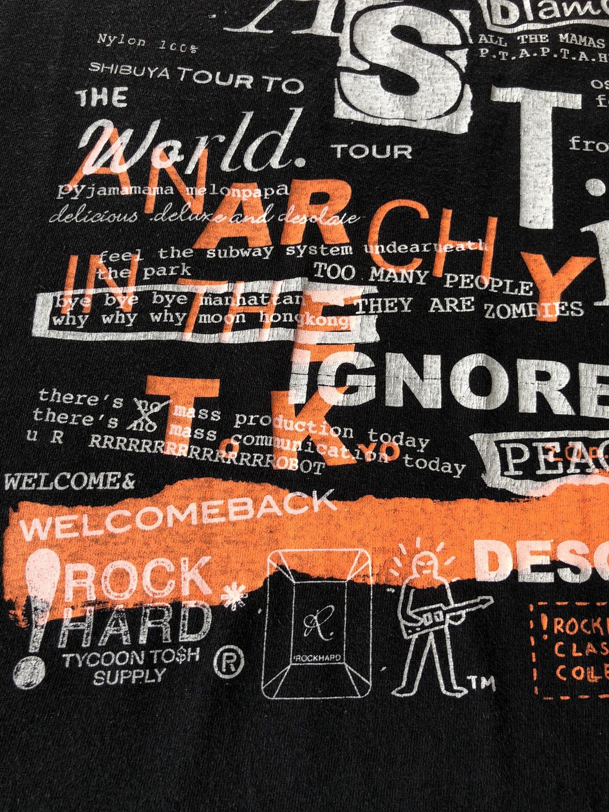 Band Tees RARE🔥Rockhard 🇬🇧 Plastics Anarchy Seditionary Shirt Size US M / EU 48-50 / 2 - 6 Thumbnail