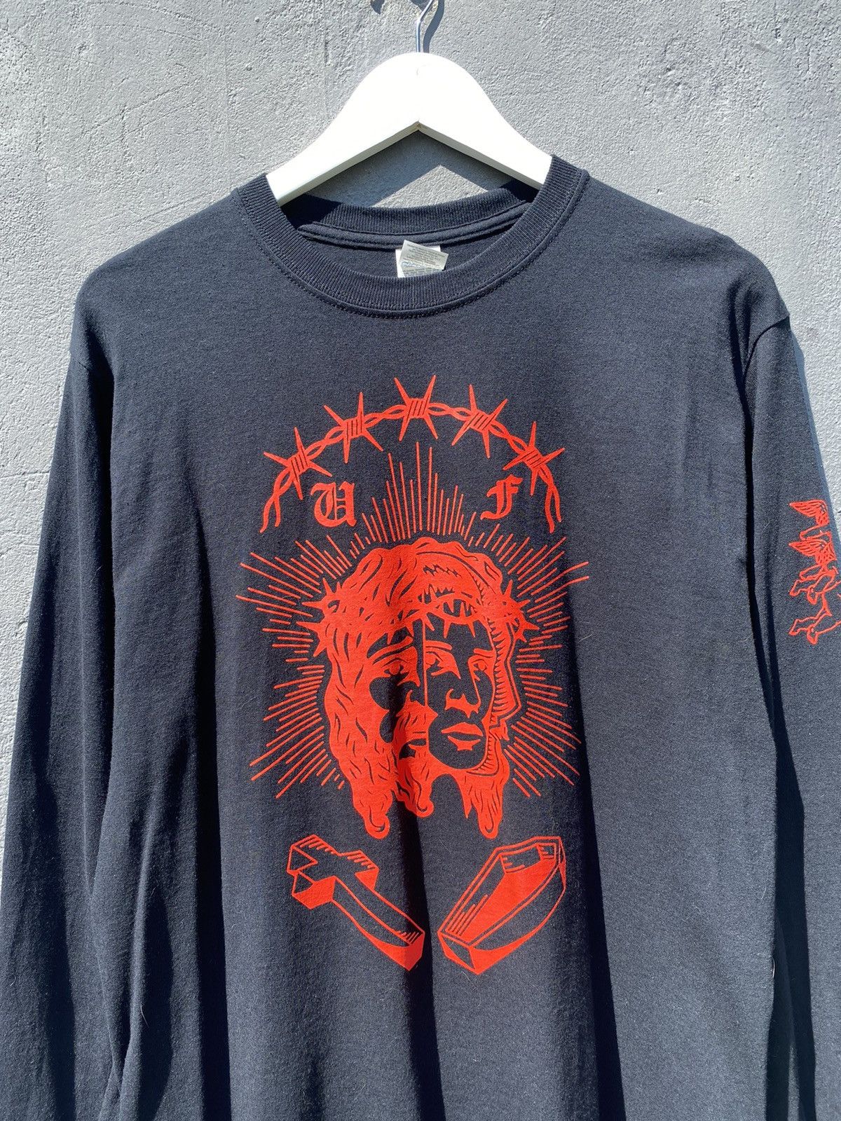 Band Tees Vintage JESUS CHRIST YOUNG AND OLD LONGSLEEVE Size US M / EU 48-50 / 2 - 1 Thumbnail