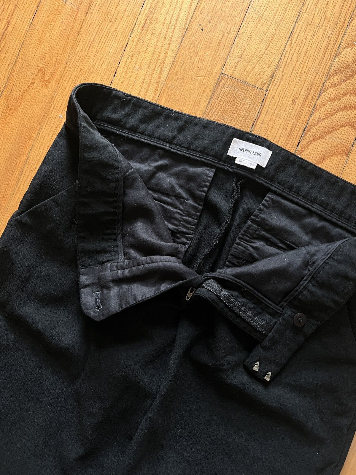 Helmut Lang Helmut Lang Flare Thin Pants Size US 30 / EU 46 - 3 Thumbnail