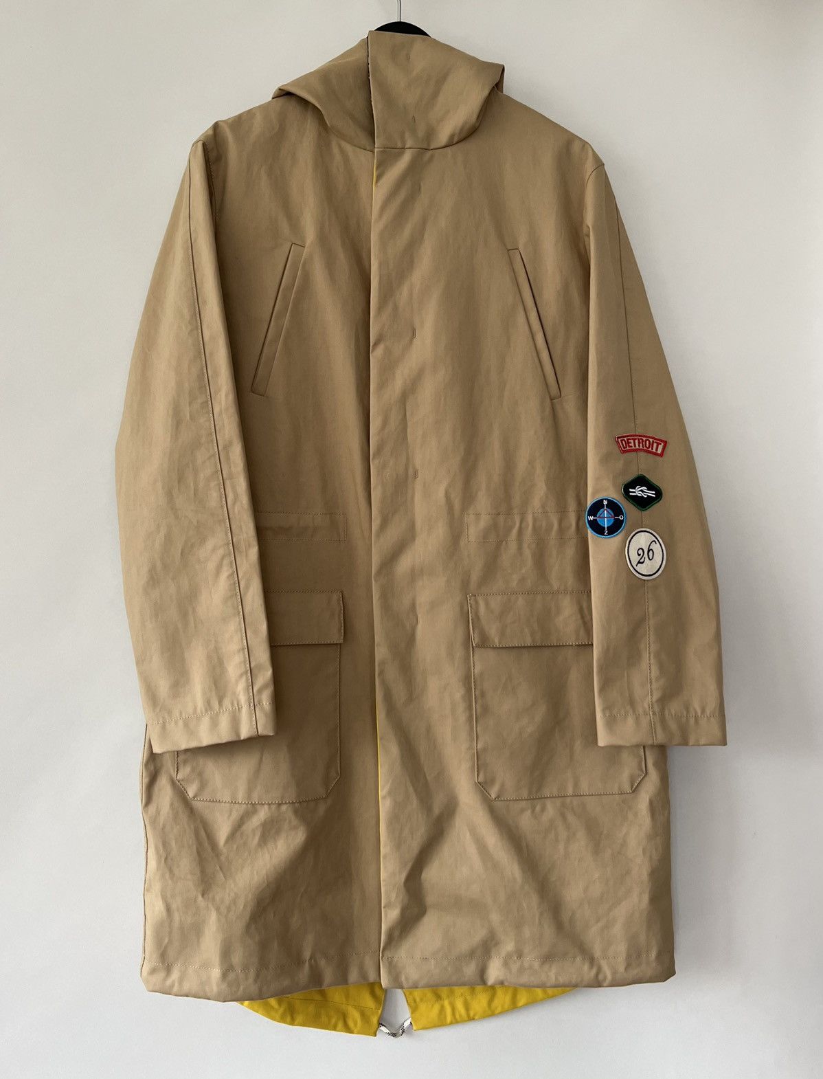 Raf Simons AW16 Patch Detailed Parka Size US S / EU 44-46 / 1 - 1 Thumbnail