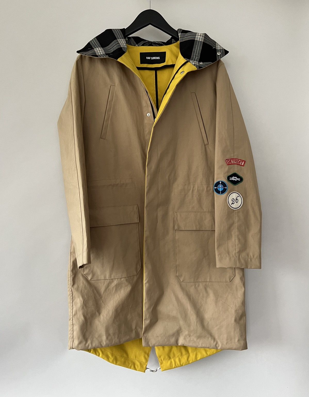 Raf Simons AW16 Patch Detailed Parka Size US S / EU 44-46 / 1 - 3 Thumbnail