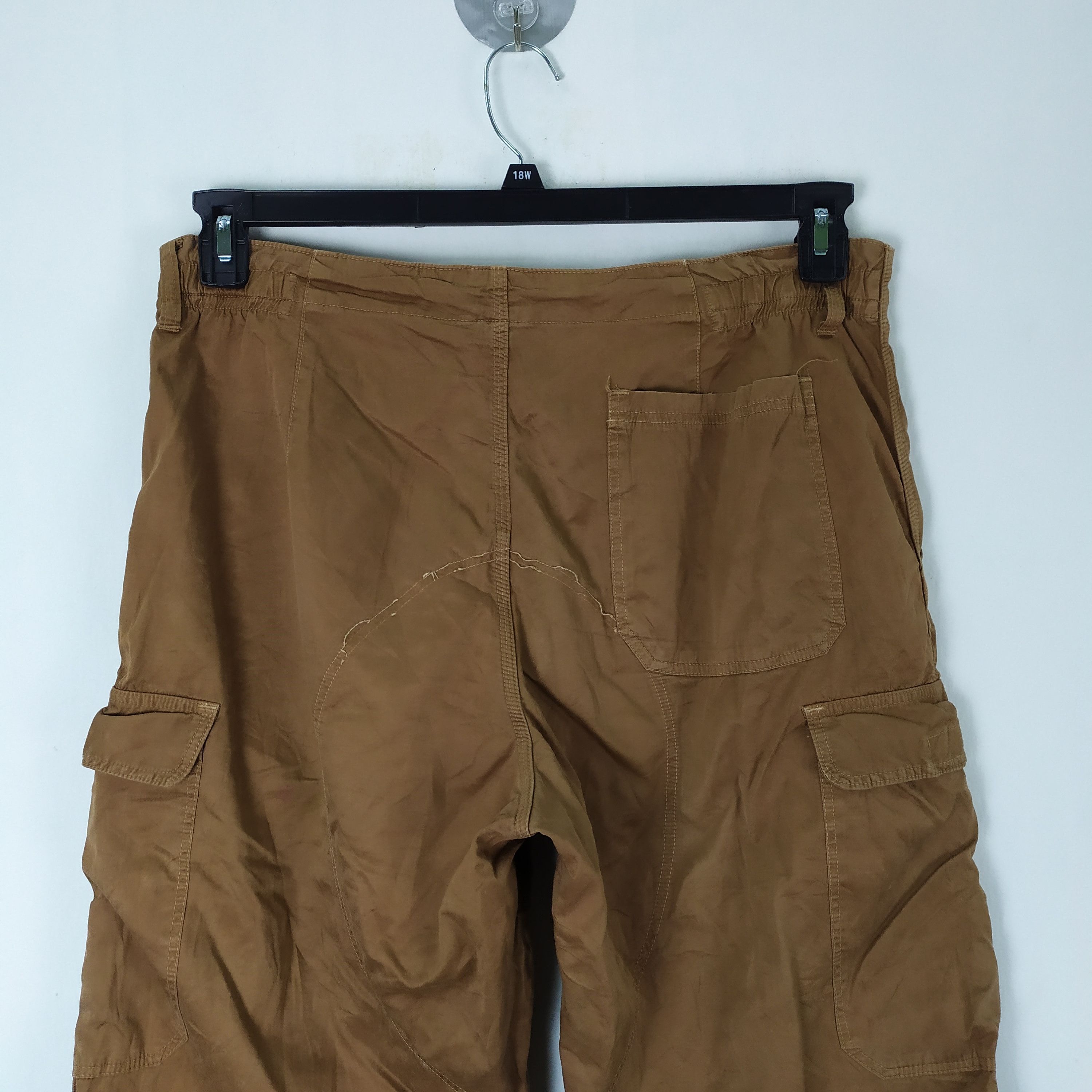 Japanese Brand VINTAGE JAPANESE FADED BROWN CARGO PANTS Size US 34 / EU 50 - 15 Thumbnail