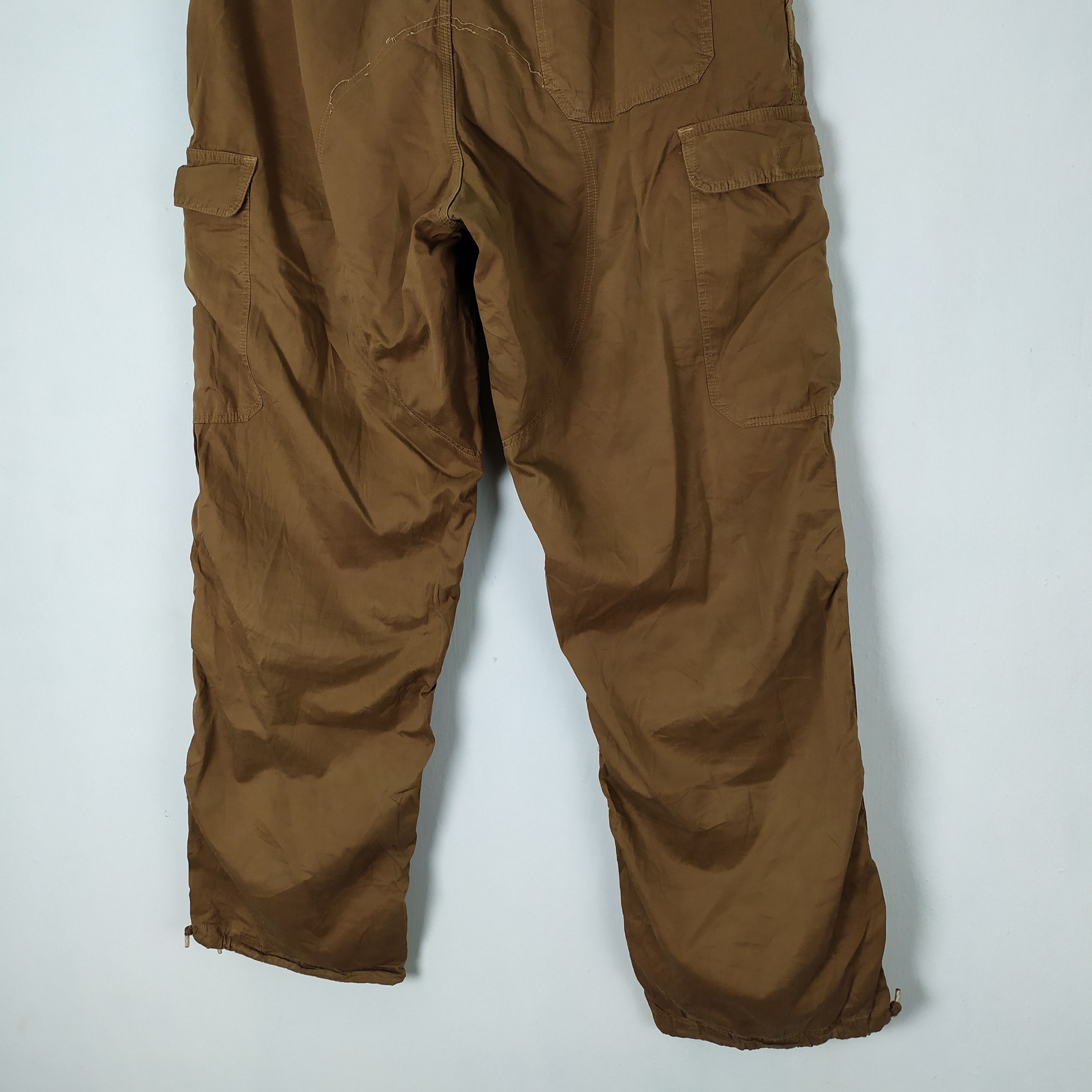 Japanese Brand VINTAGE JAPANESE FADED BROWN CARGO PANTS Size US 34 / EU 50 - 18 Thumbnail