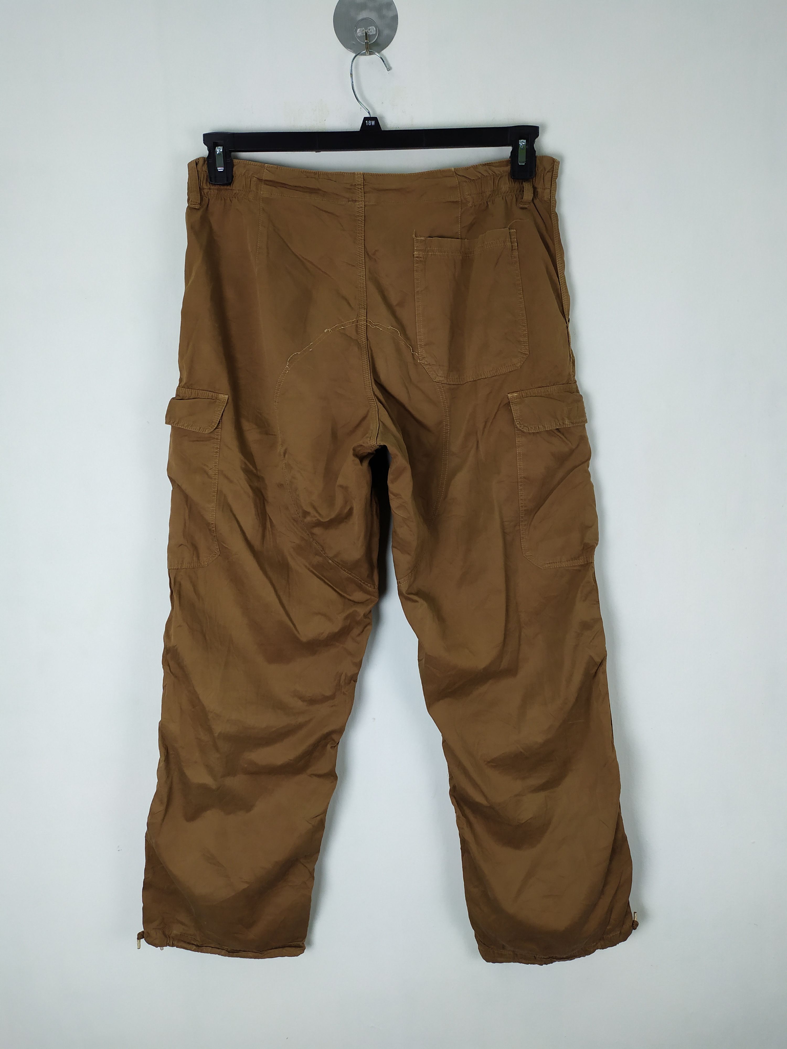 Japanese Brand VINTAGE JAPANESE FADED BROWN CARGO PANTS Size US 34 / EU 50 - 14 Thumbnail