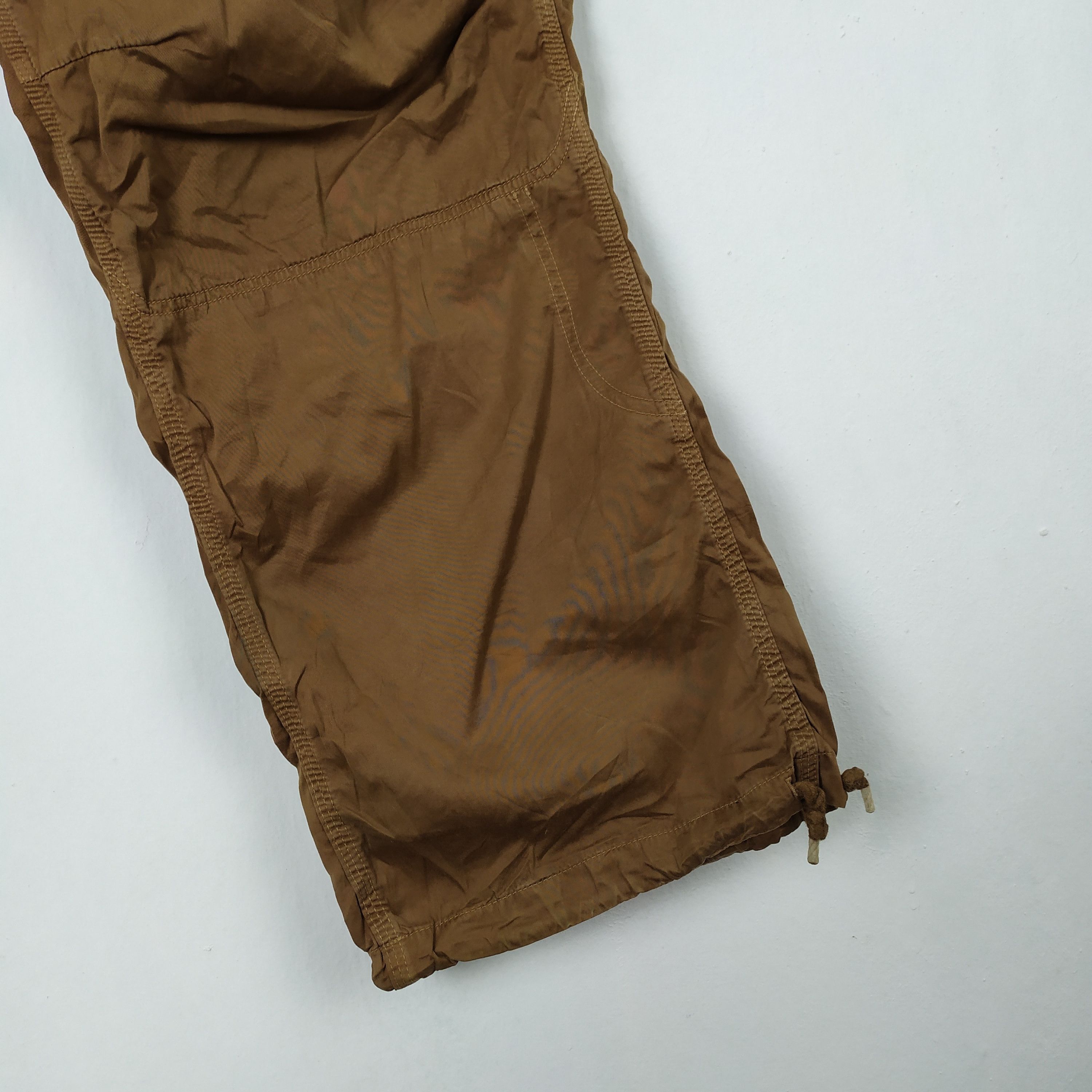 Japanese Brand VINTAGE JAPANESE FADED BROWN CARGO PANTS Size US 34 / EU 50 - 8 Thumbnail