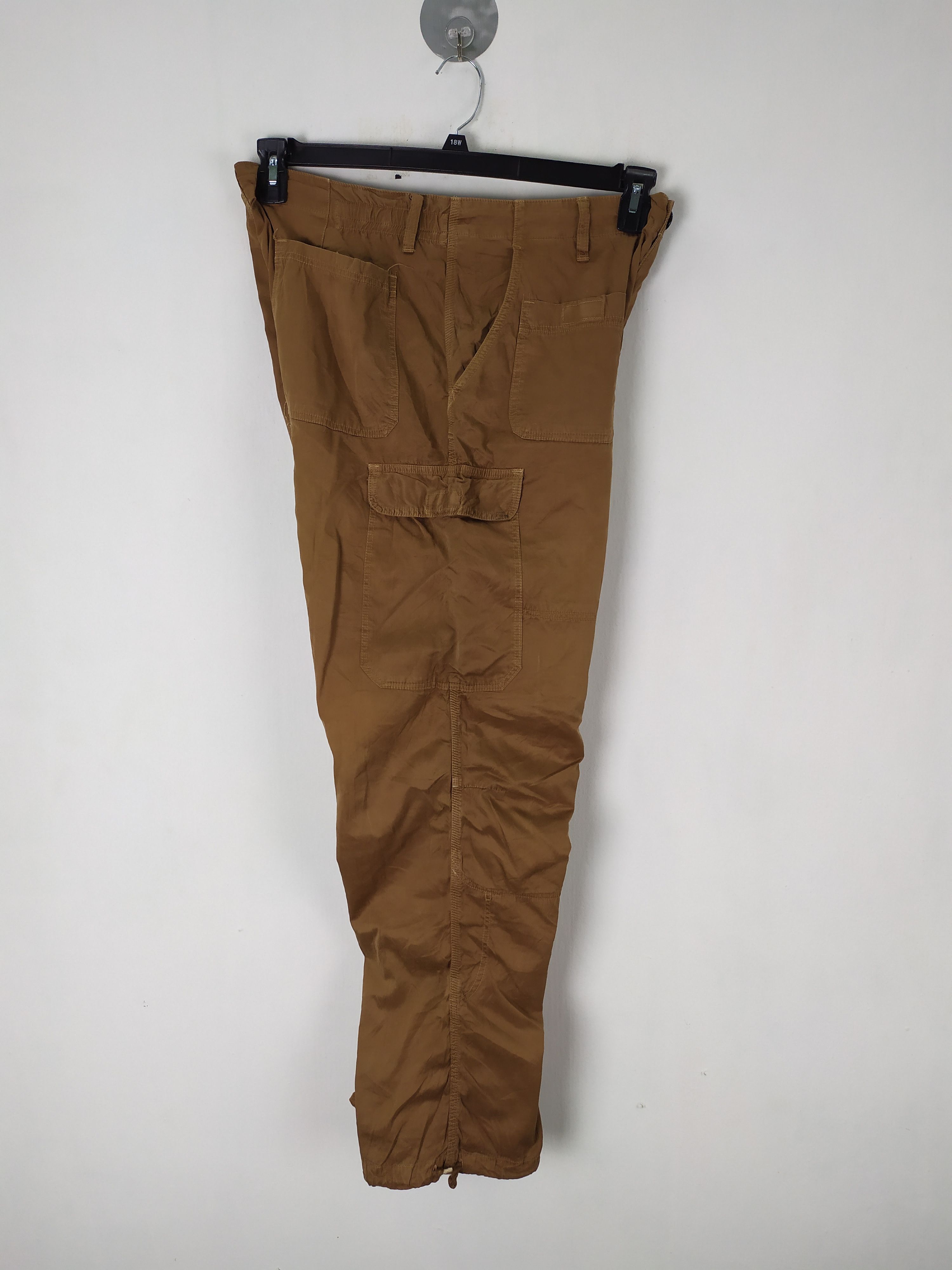 Japanese Brand VINTAGE JAPANESE FADED BROWN CARGO PANTS Size US 34 / EU 50 - 11 Thumbnail