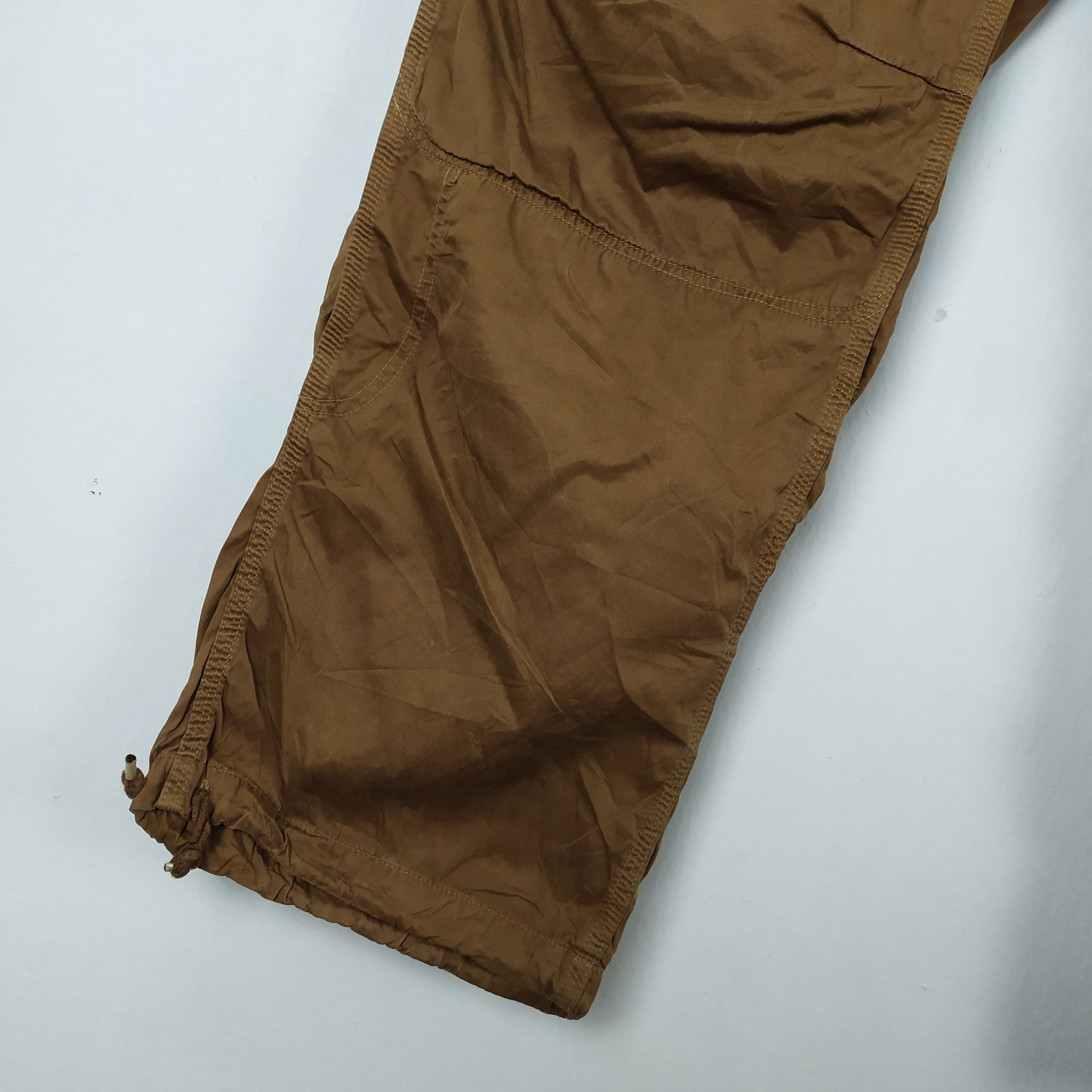 Japanese Brand VINTAGE JAPANESE FADED BROWN CARGO PANTS Size US 34 / EU 50 - 7 Thumbnail