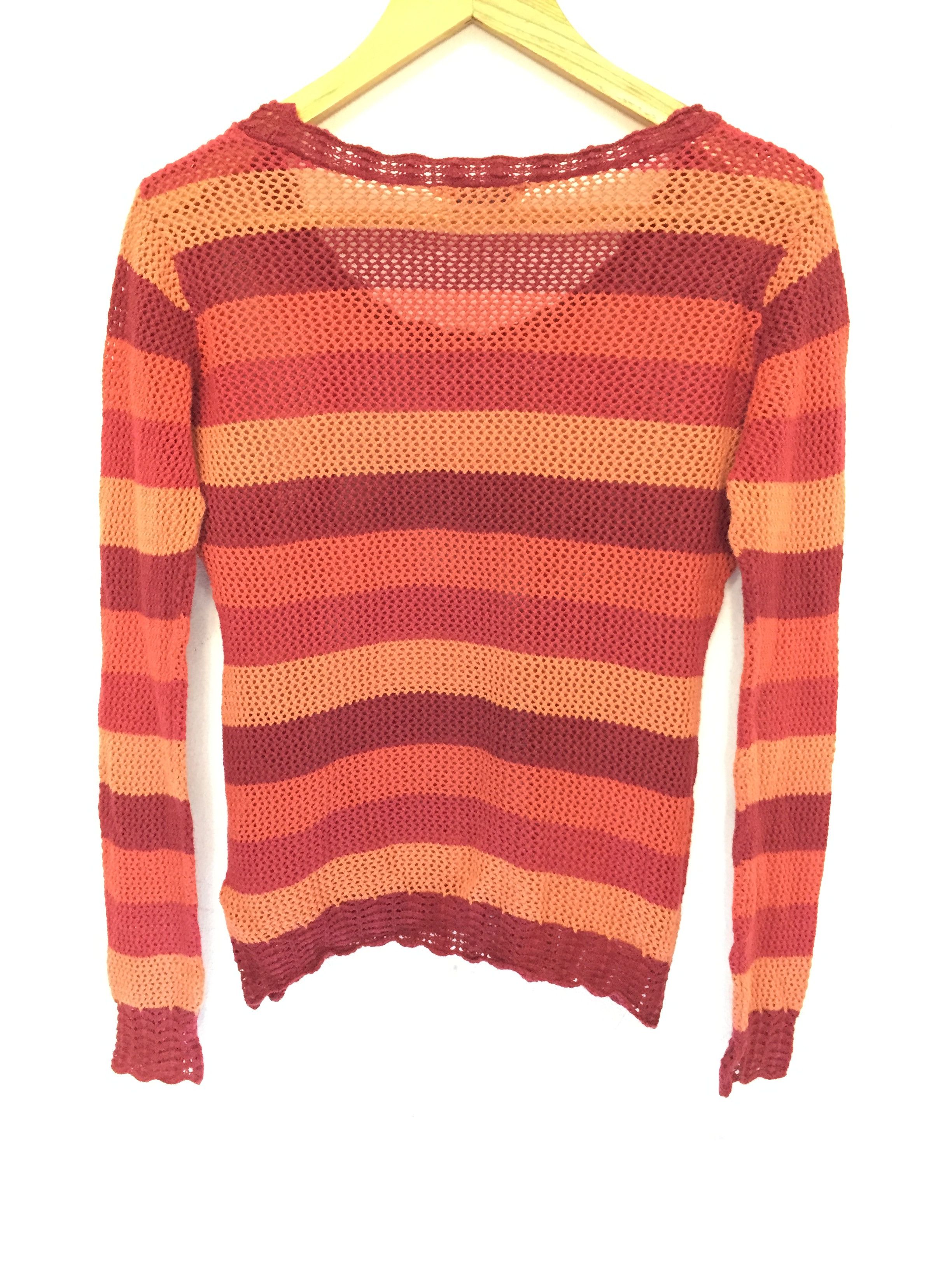 Hysteric Glamour 90's Hysteric Glamour Seditionaries mesh stripe Size M / US 6-8 / IT 42-44 - 9 Thumbnail