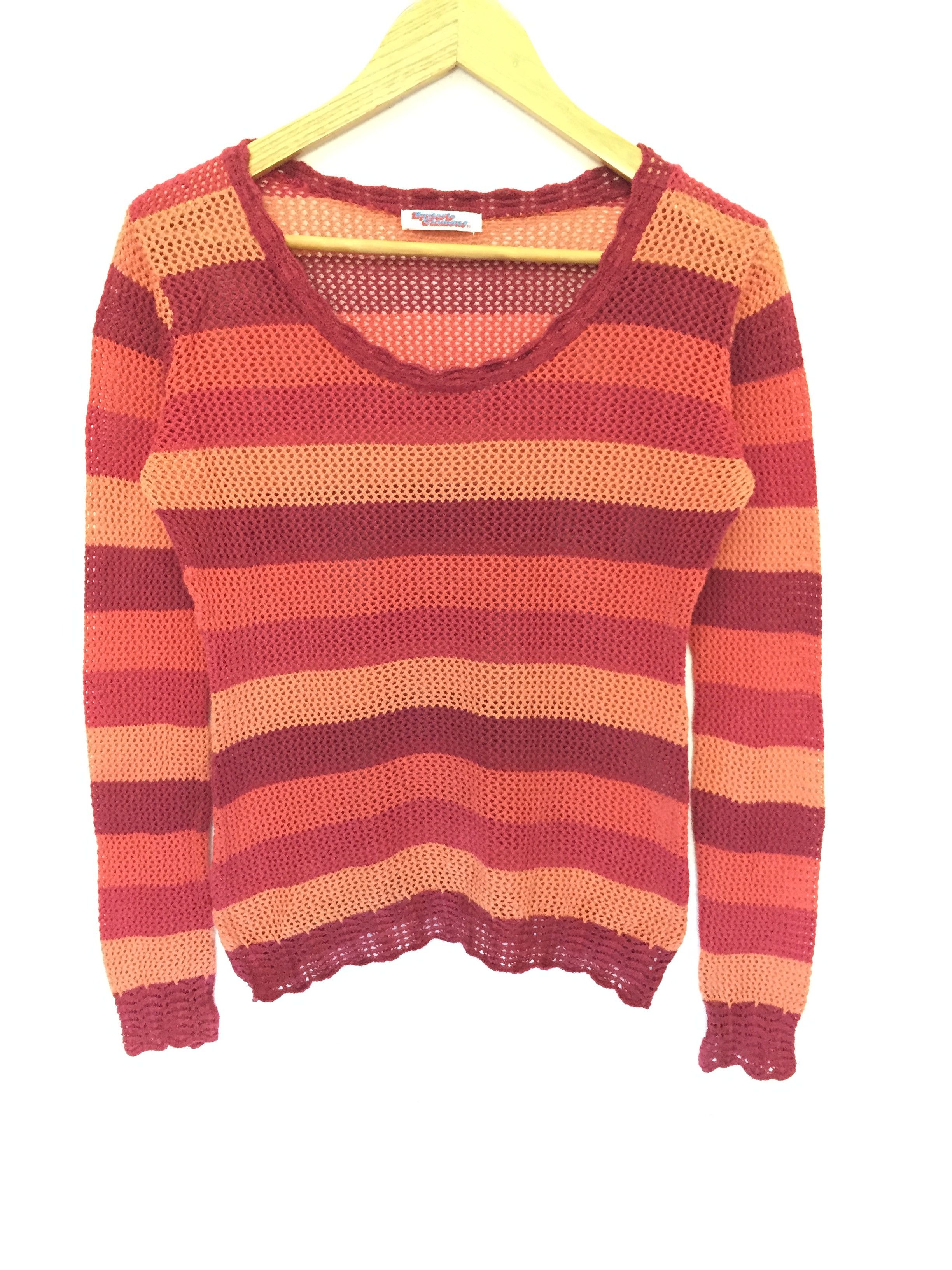 Hysteric Glamour 90's Hysteric Glamour Seditionaries mesh stripe Size M / US 6-8 / IT 42-44 - 2 Thumbnail