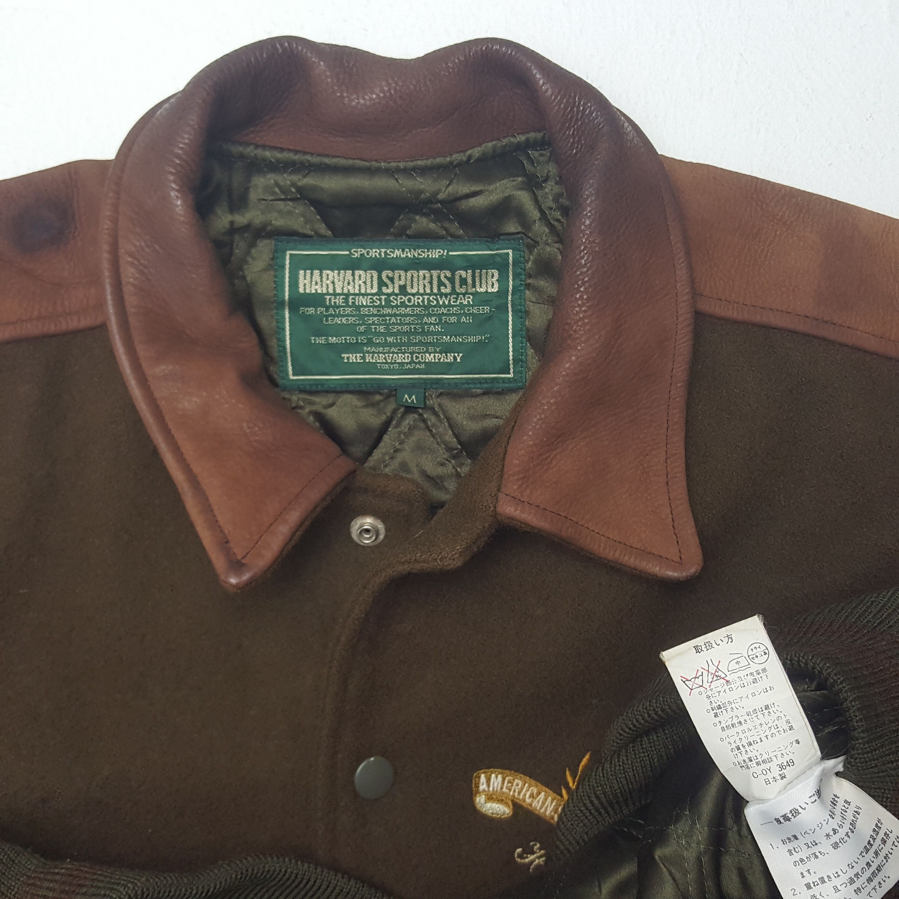 Japanese Brand Vintage Championship Winning Player Versity Jacket Size US L / EU 52-54 / 3 - 5 Thumbnail