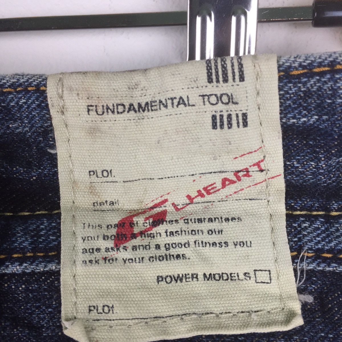 FDMTL × Japanese Brand Vintage fundamental flare jeans Size US 34 / EU 50 - 3 Thumbnail
