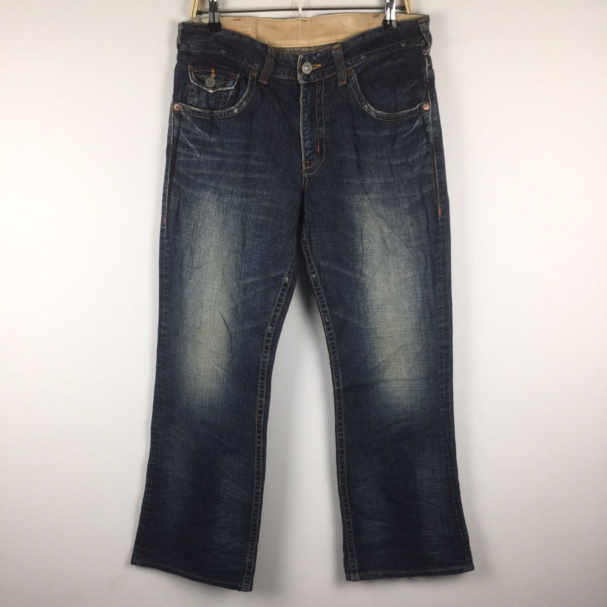 FDMTL × Japanese Brand Vintage fundamental flare jeans Size US 34 / EU 50 - 2 Thumbnail