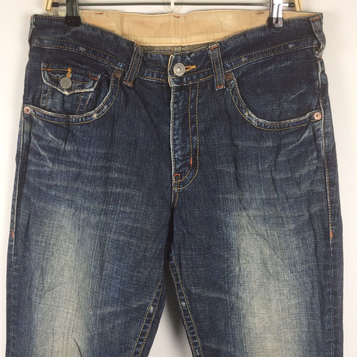 FDMTL × Japanese Brand Vintage fundamental flare jeans Size US 34 / EU 50 - 4 Thumbnail