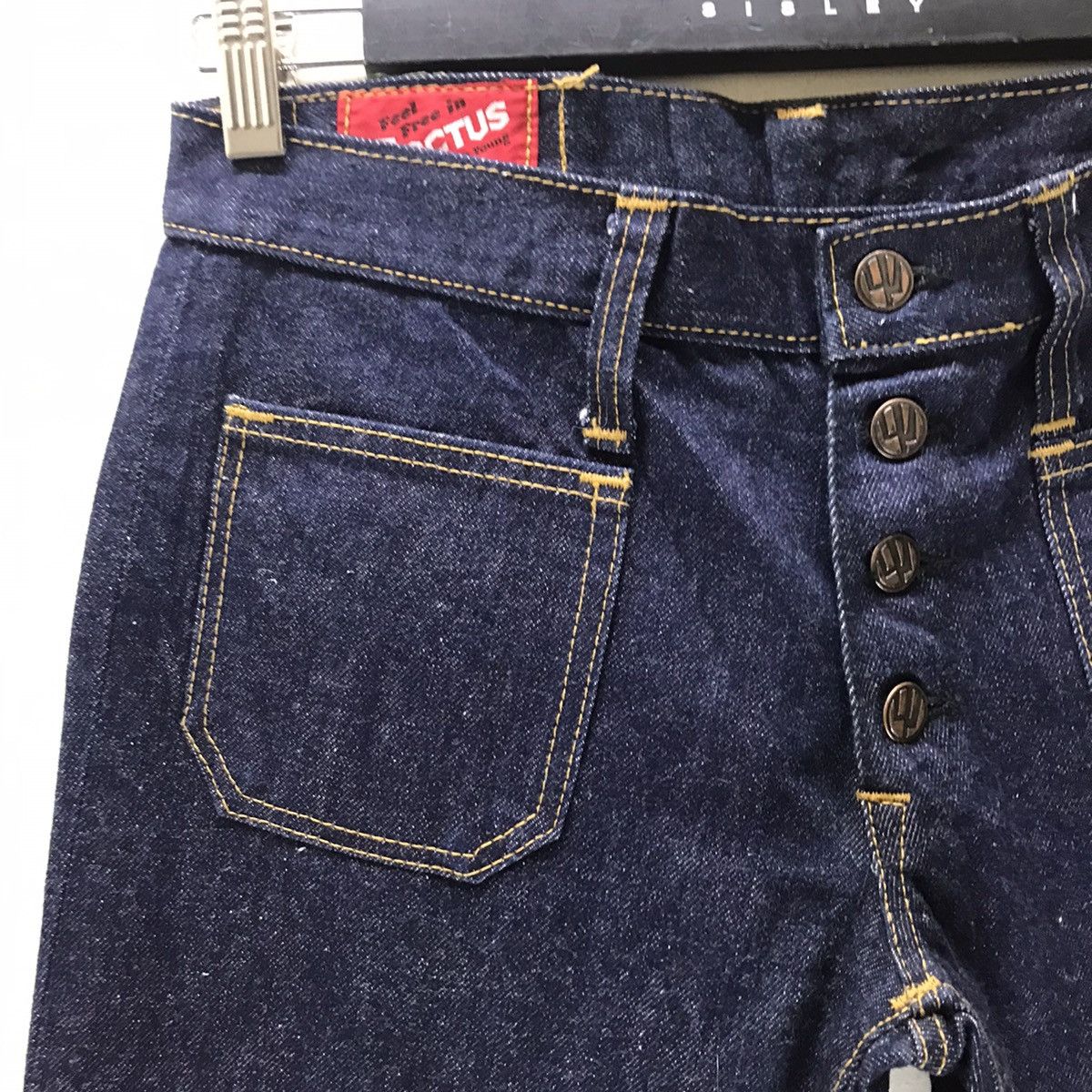 Vintage Vintage Cactus Denim Bell Bottom Jeans Size US 30 / EU 46 - 4 Thumbnail
