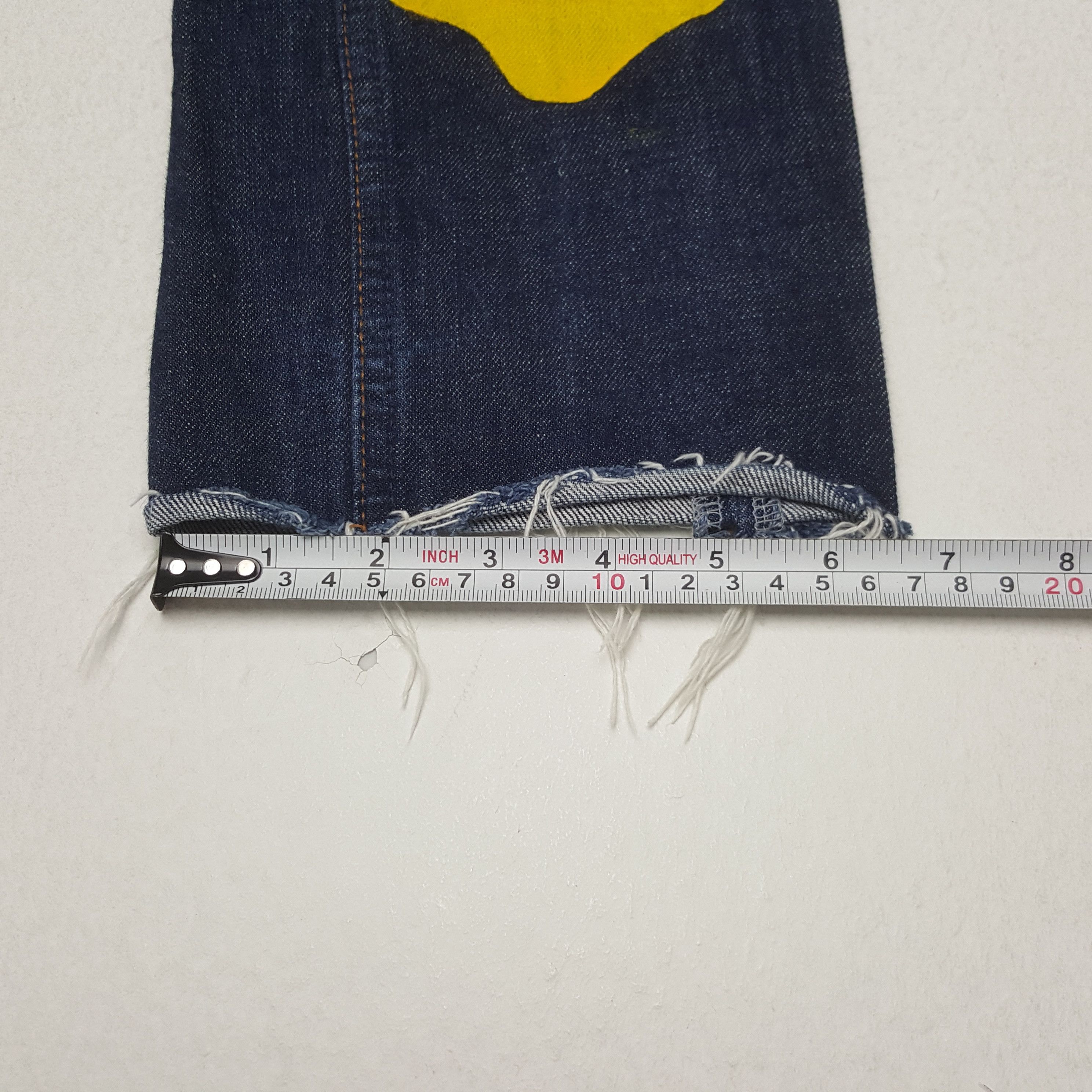 Hysteric Glamour × Vintage Vintage Hysteric Glamour Custom Multi Colour Art Denim Size US 30 / EU 46 - 11 Thumbnail