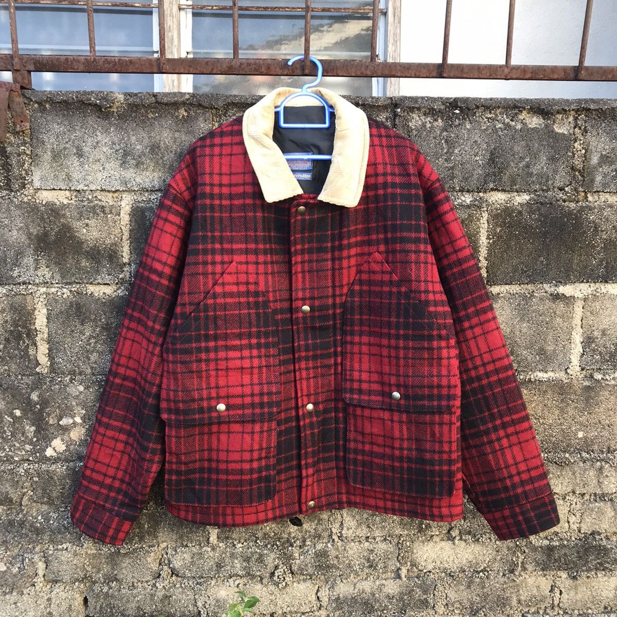 Pendleton 🔥Steals🔥80s Pendleton woolen mills jacket 100% virgin wool Size US M / EU 48-50 / 2 - 14 Thumbnail