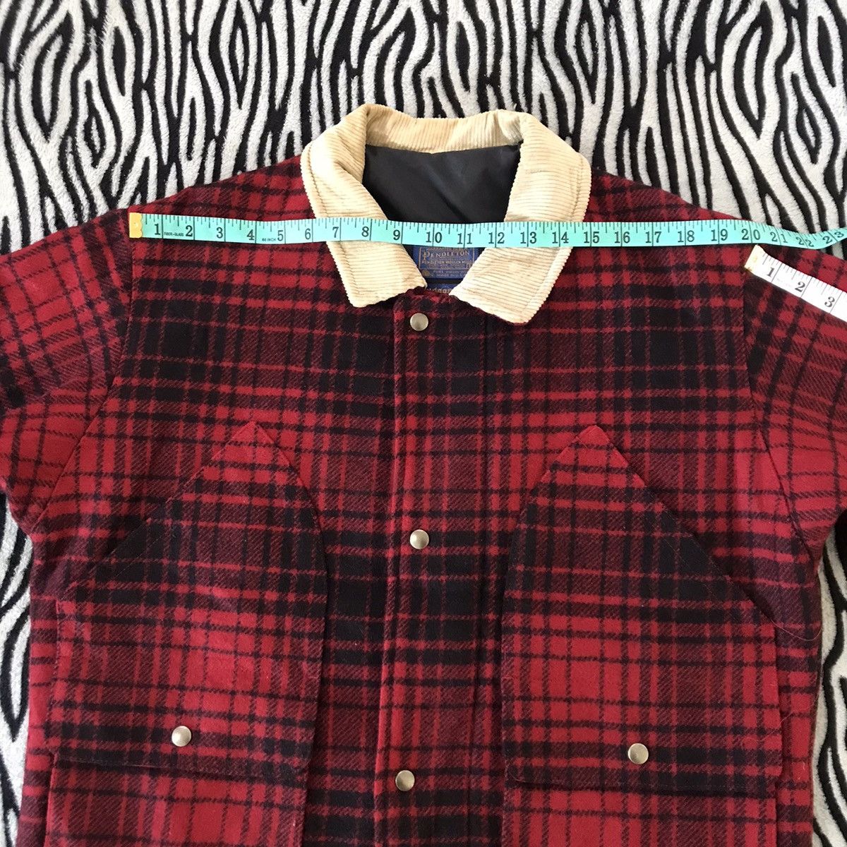 Pendleton 🔥Steals🔥80s Pendleton woolen mills jacket 100% virgin wool Size US M / EU 48-50 / 2 - 18 Thumbnail