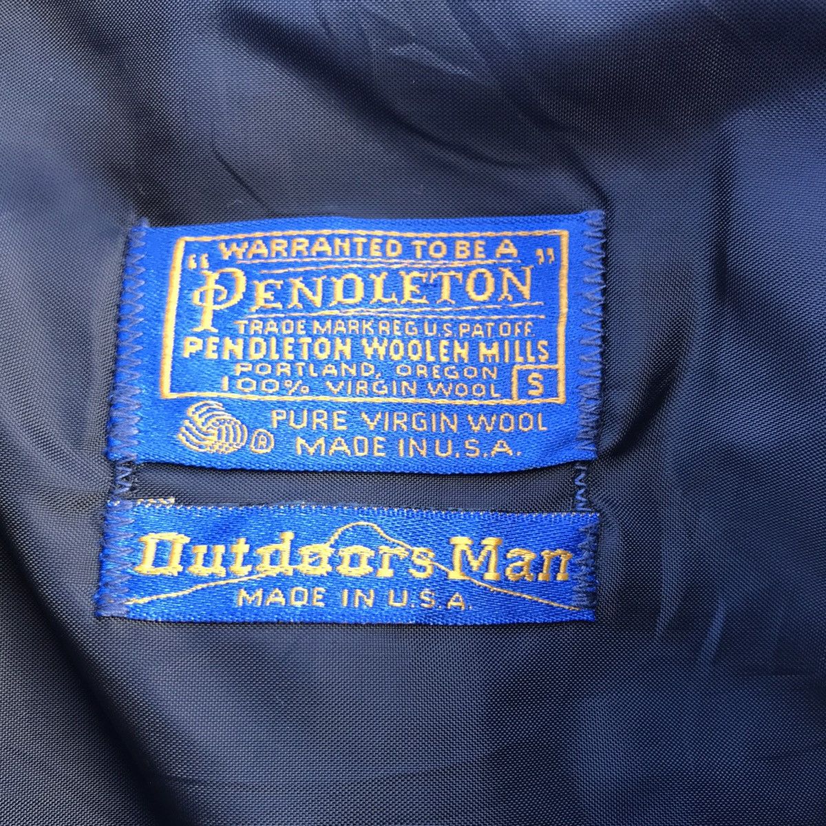 Pendleton 🔥Steals🔥80s Pendleton woolen mills jacket 100% virgin wool Size US M / EU 48-50 / 2 - 7 Thumbnail