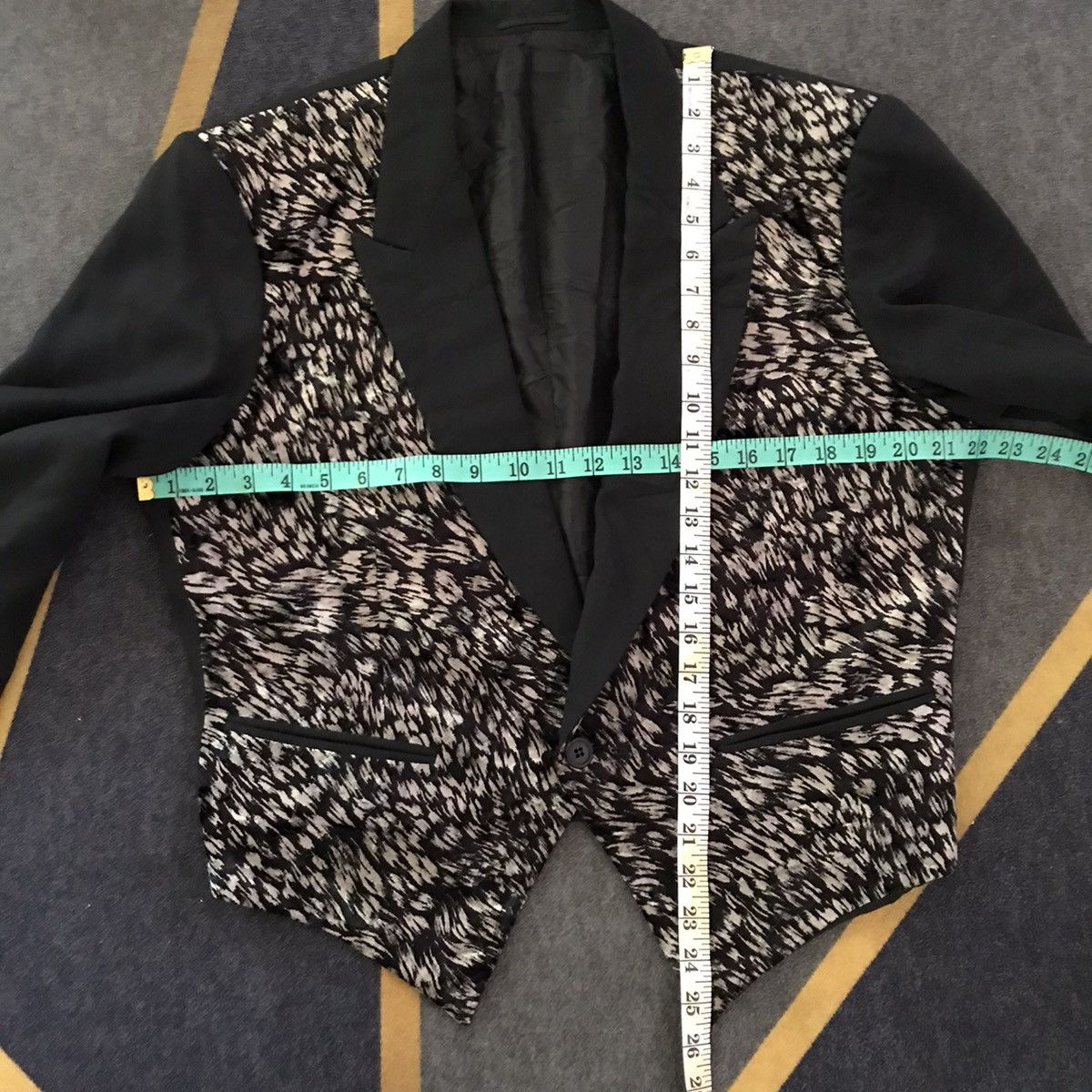 Japanese Brand Crop Jacket produced men’s kawamura black tailled Gul Tokyo Size US M / EU 48-50 / 2 - 23 Thumbnail