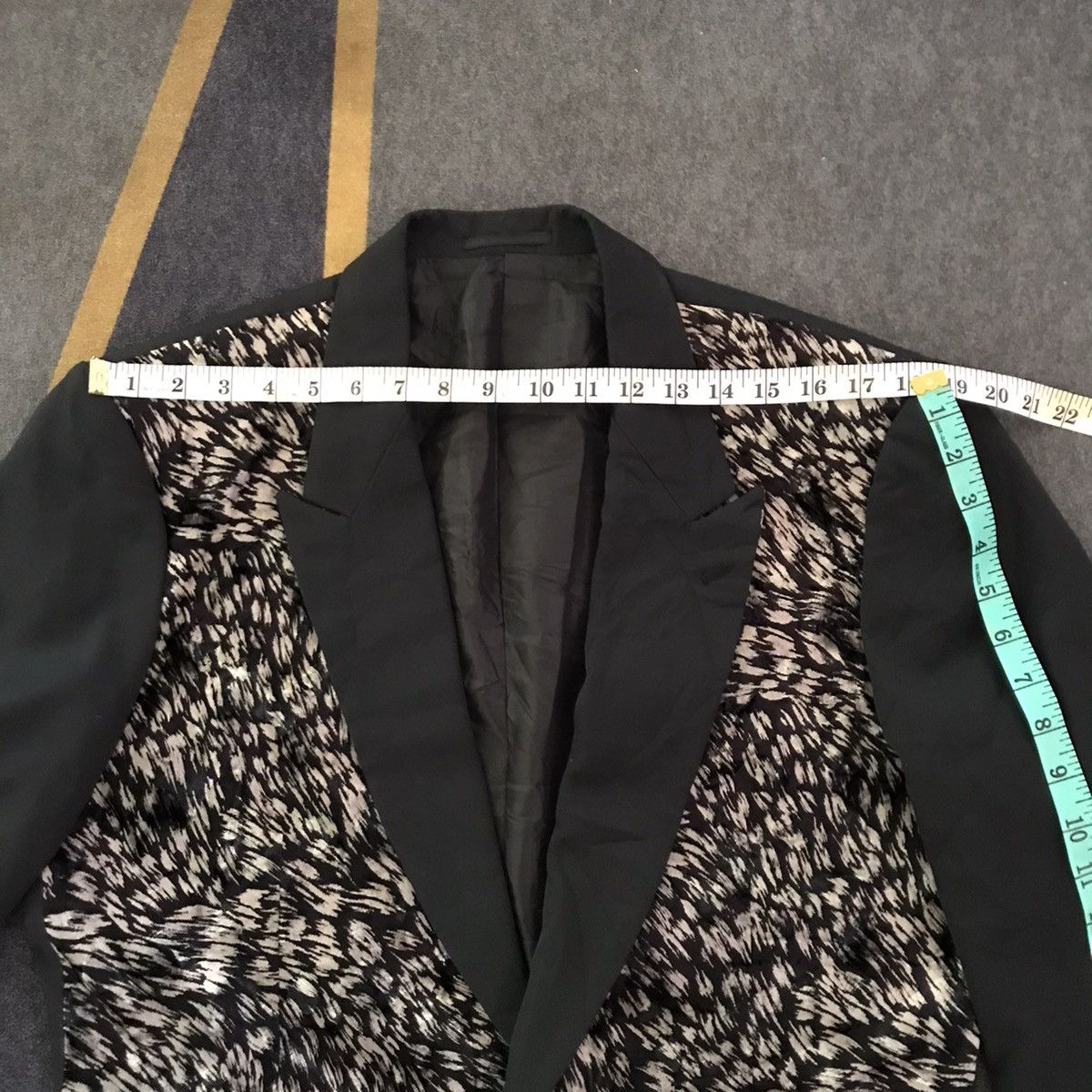 Japanese Brand Crop Jacket produced men’s kawamura black tailled Gul Tokyo Size US M / EU 48-50 / 2 - 24 Thumbnail