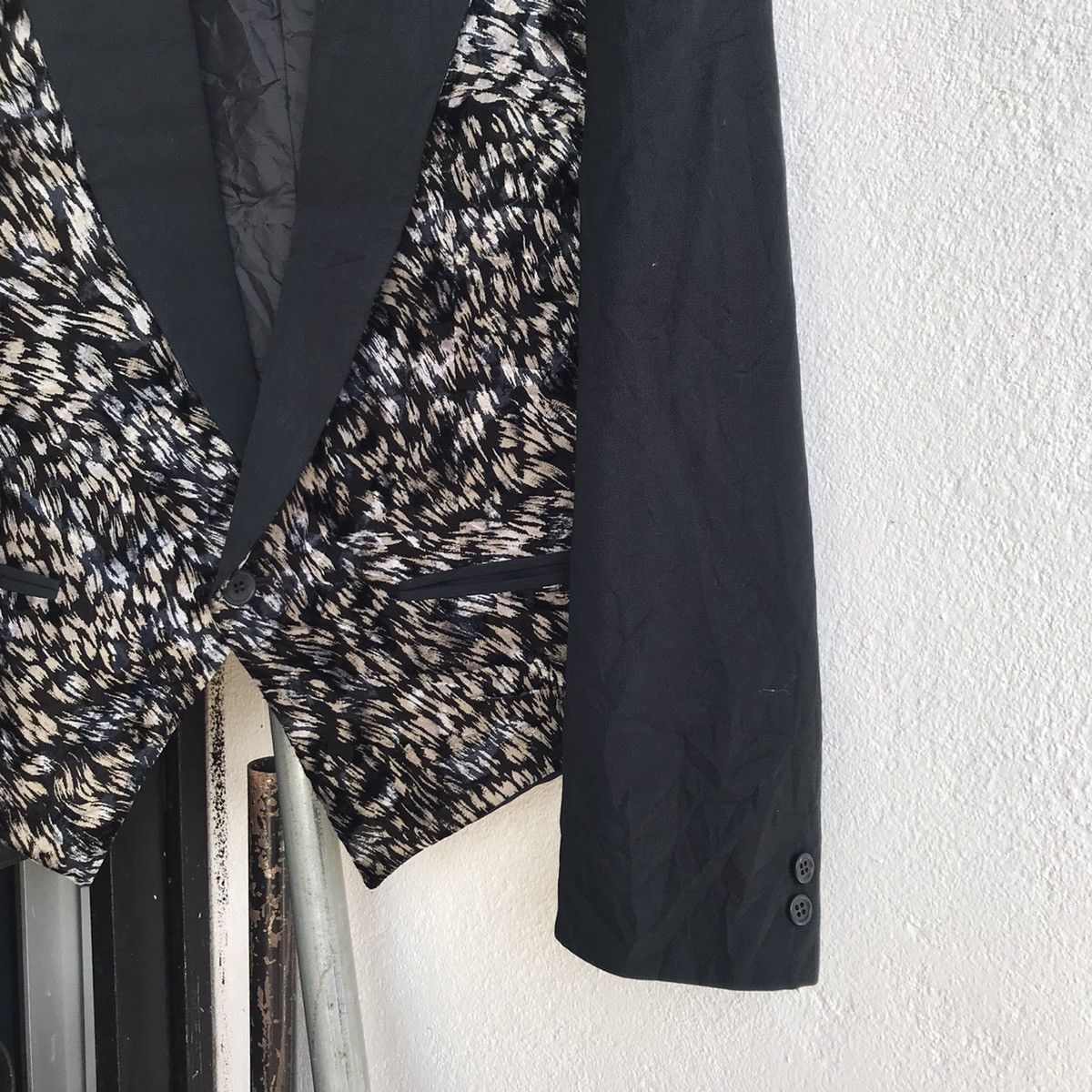 Japanese Brand Crop Jacket produced men’s kawamura black tailled Gul Tokyo Size US M / EU 48-50 / 2 - 5 Thumbnail