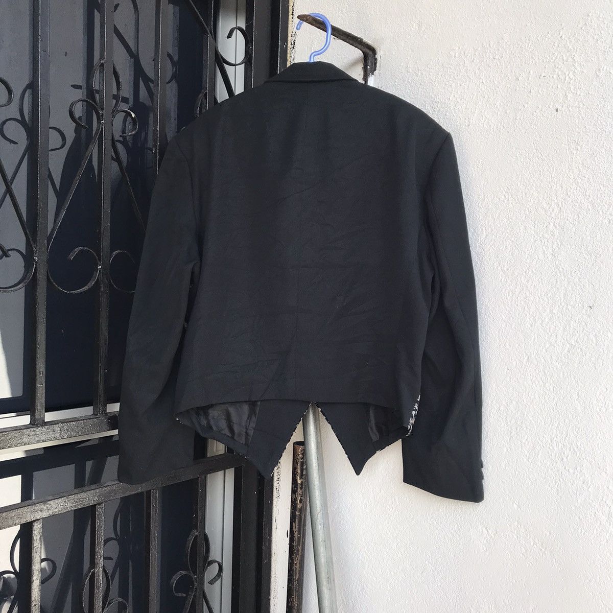 Japanese Brand Crop Jacket produced men’s kawamura black tailled Gul Tokyo Size US M / EU 48-50 / 2 - 2 Thumbnail