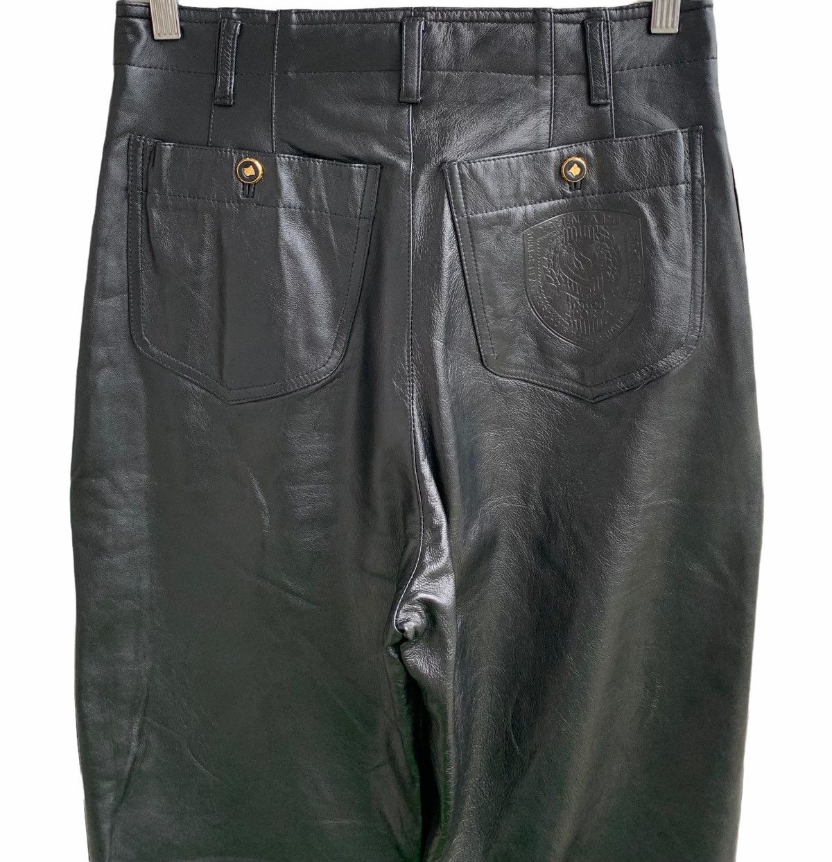 Genuine Leather Vintage Leather Valenza Po Sports Pants Size US 29 - 10 Thumbnail