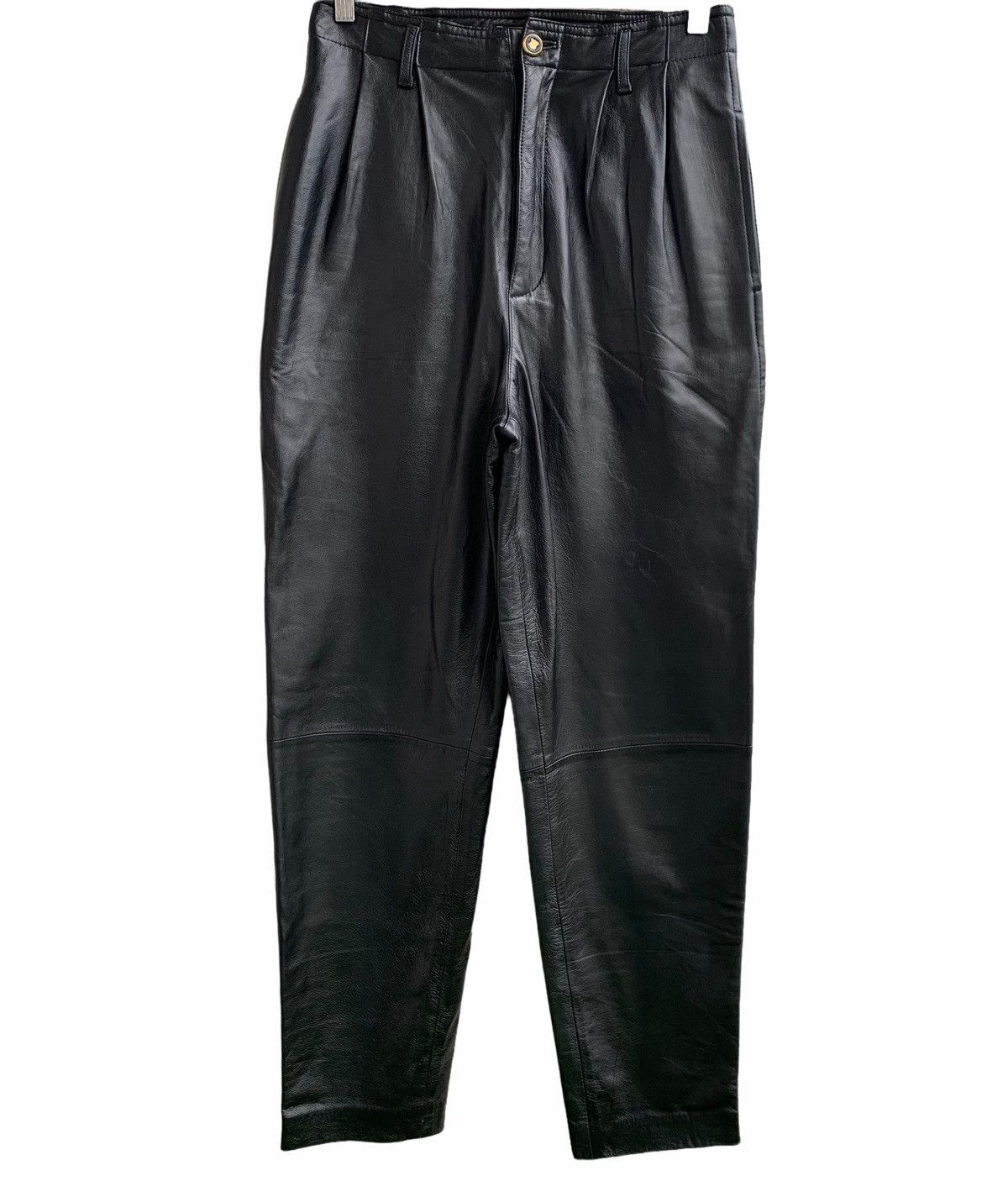 Genuine Leather Vintage Leather Valenza Po Sports Pants Size US 29 - 1 Thumbnail