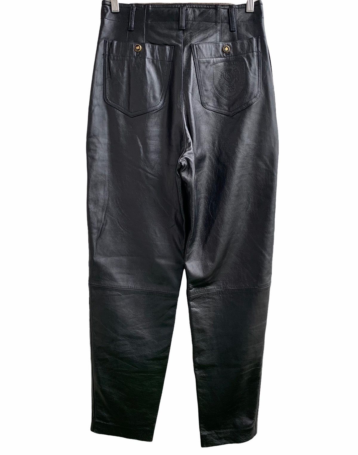 Genuine Leather Vintage Leather Valenza Po Sports Pants Size US 29 - 8 Thumbnail