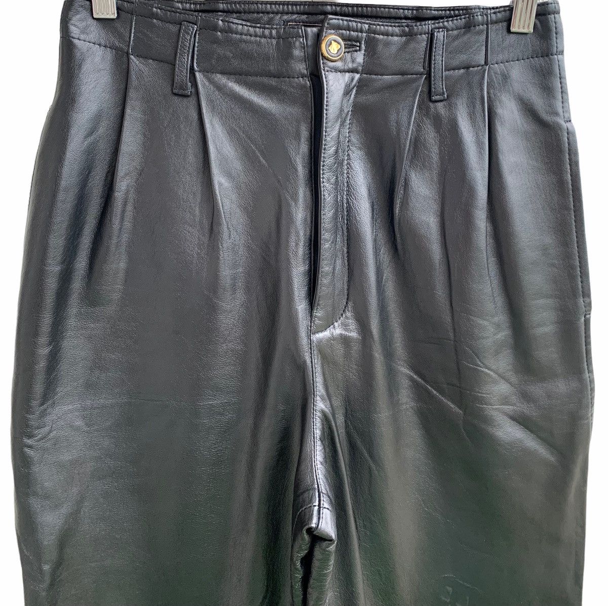 Genuine Leather Vintage Leather Valenza Po Sports Pants Size US 29 - 9 Thumbnail