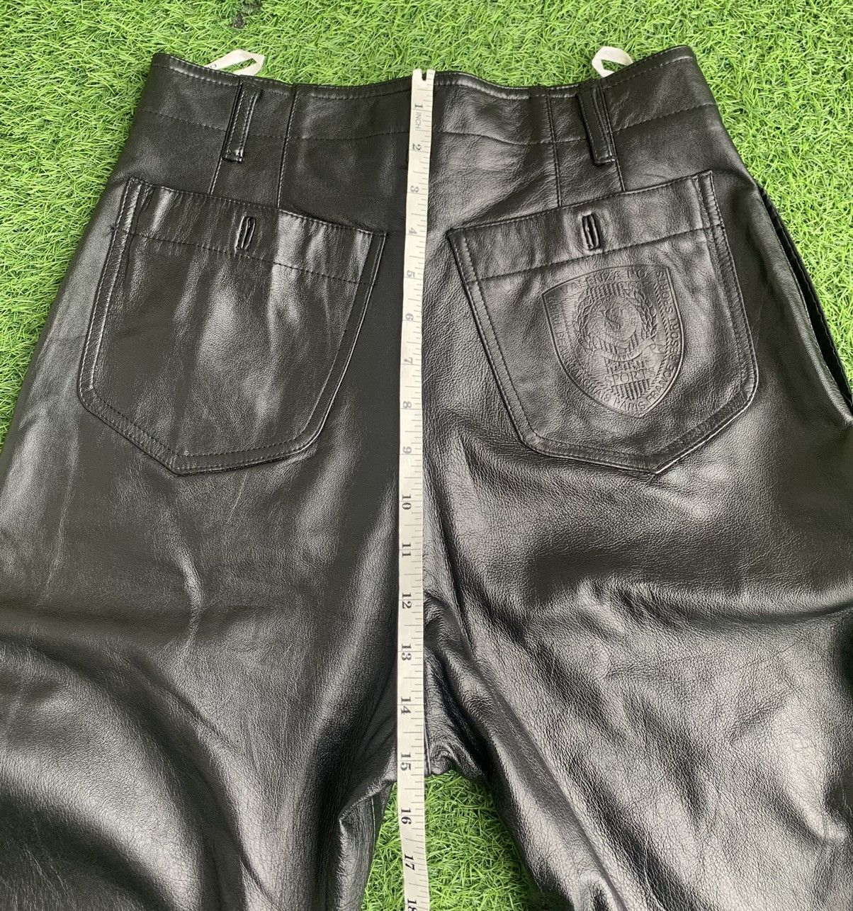 Genuine Leather Vintage Leather Valenza Po Sports Pants Size US 29 - 22 Thumbnail