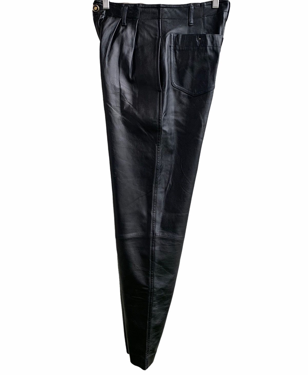 Genuine Leather Vintage Leather Valenza Po Sports Pants Size US 29 - 2 Thumbnail
