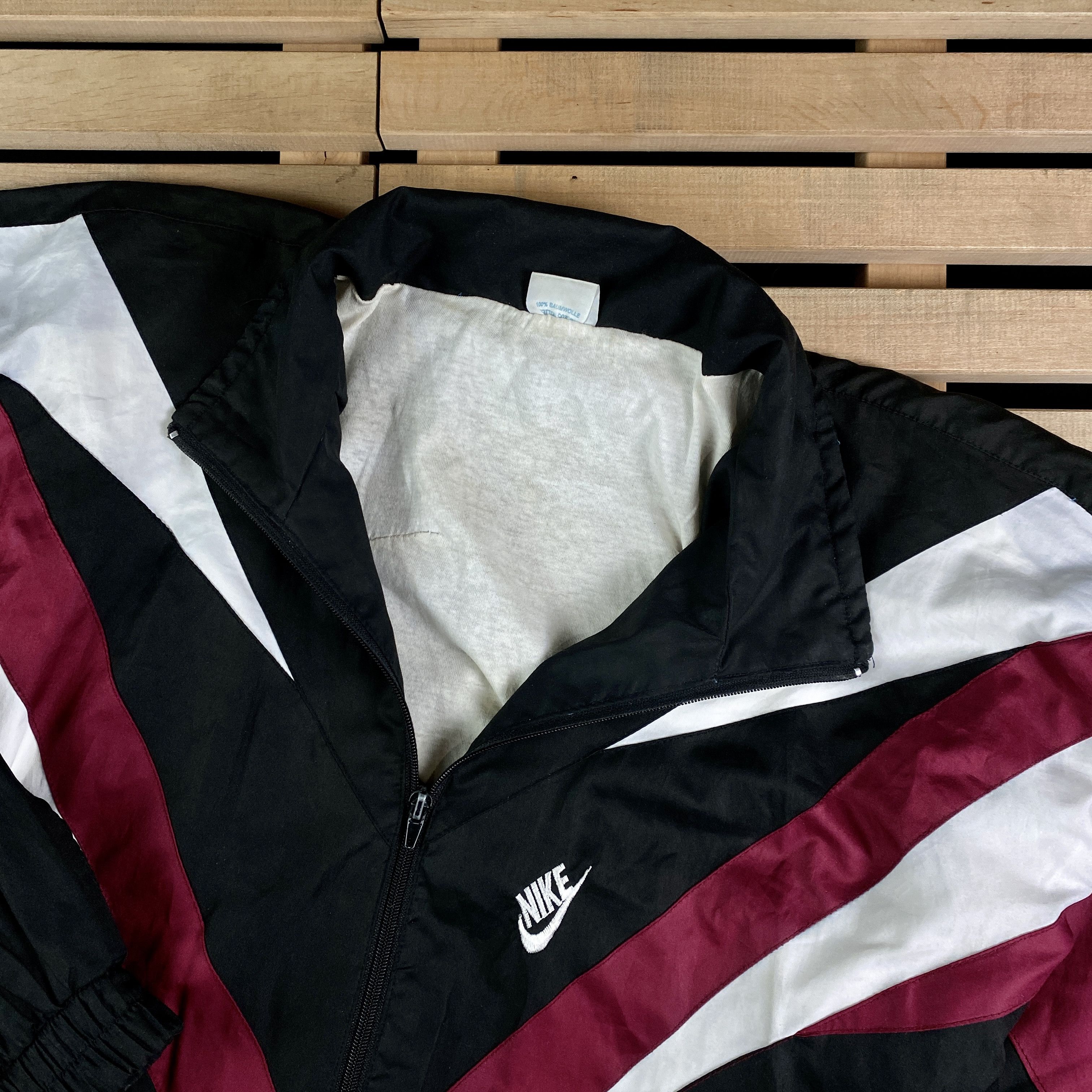 Nike × Vintage Mens Vintage Bomber Jacket Nike Swoosh Size XL Size US XL / EU 56 / 4 - 2 Thumbnail