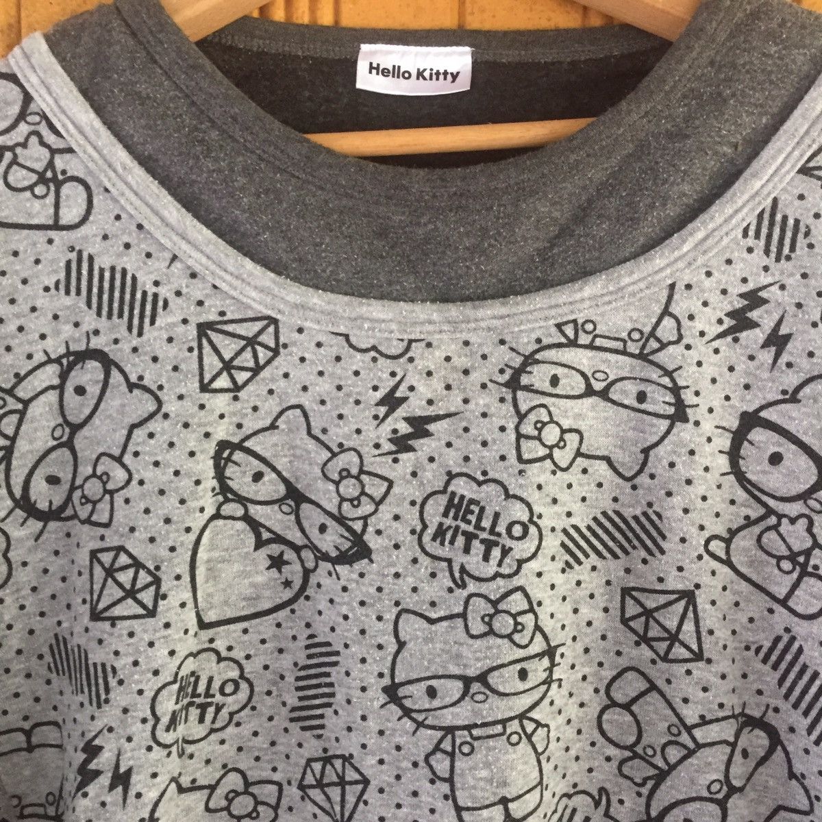 Cartoon Network × Japanese Brand Hello kitty sweatshirt full print Size M / US 6-8 / IT 42-44 - 2 Thumbnail