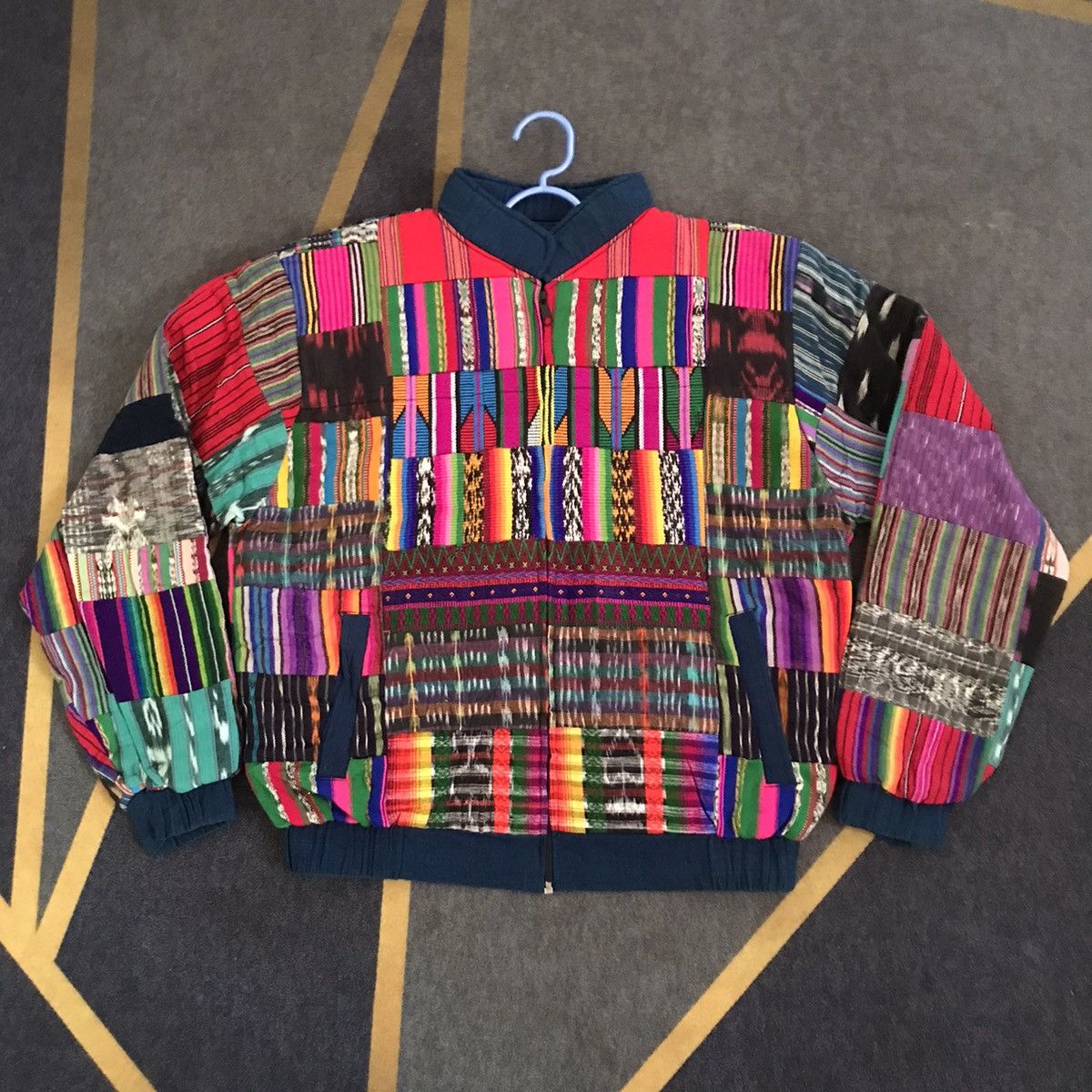 Handmade 🔥Rare🔥Jacket handmade in Guatamala Size US L / EU 52-54 / 3 - 3 Thumbnail