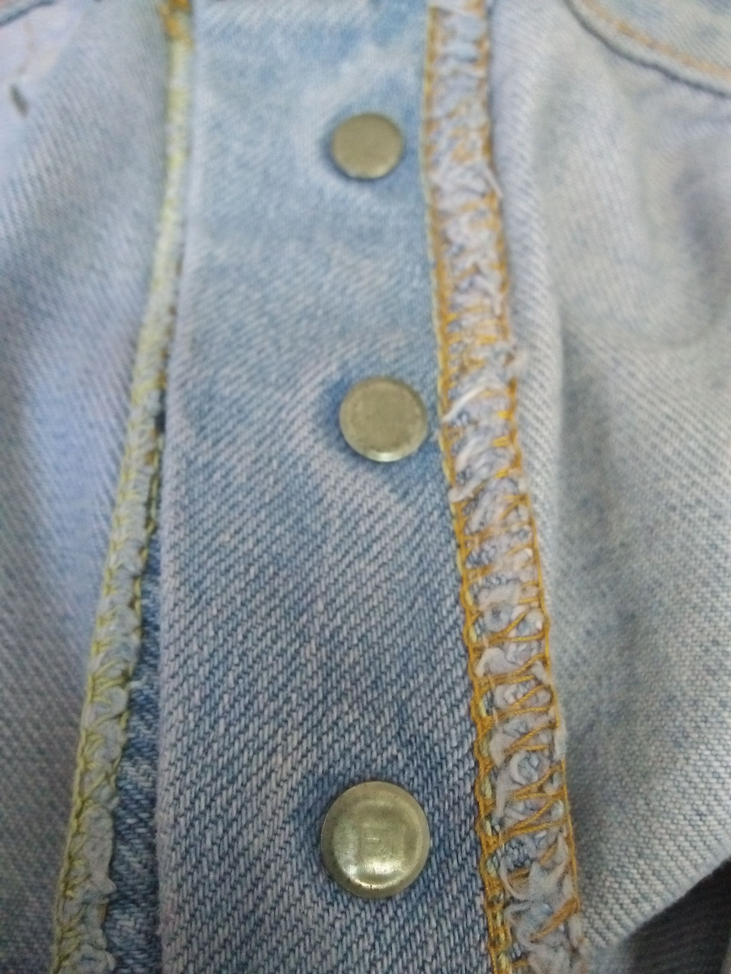 Levi's 70s LEVIS 501 DENIM SELVEDGE SINGLE STITCH #6 (A837) w34 Size US 34 / EU 50 - 9 Thumbnail