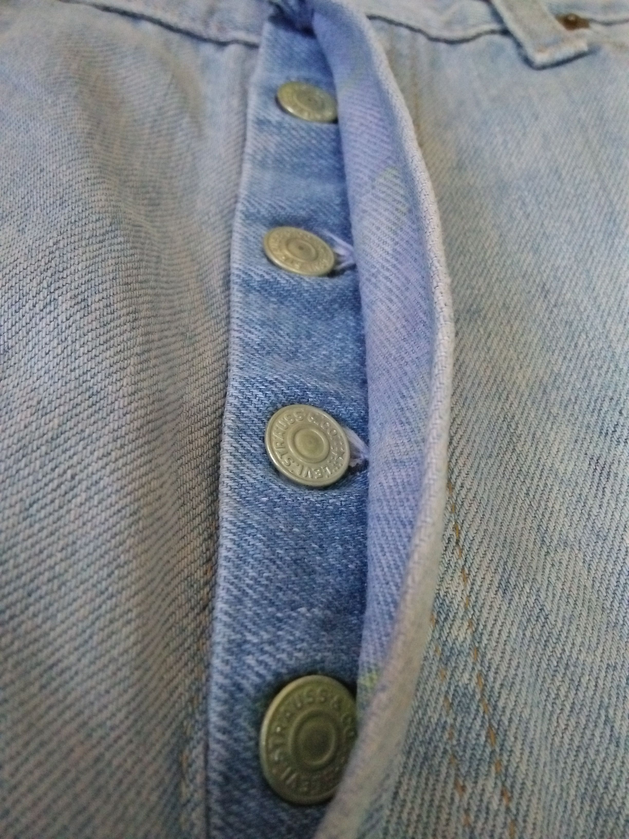 Levi's 70s LEVIS 501 DENIM SELVEDGE SINGLE STITCH #6 (A837) w34 Size US 34 / EU 50 - 6 Thumbnail