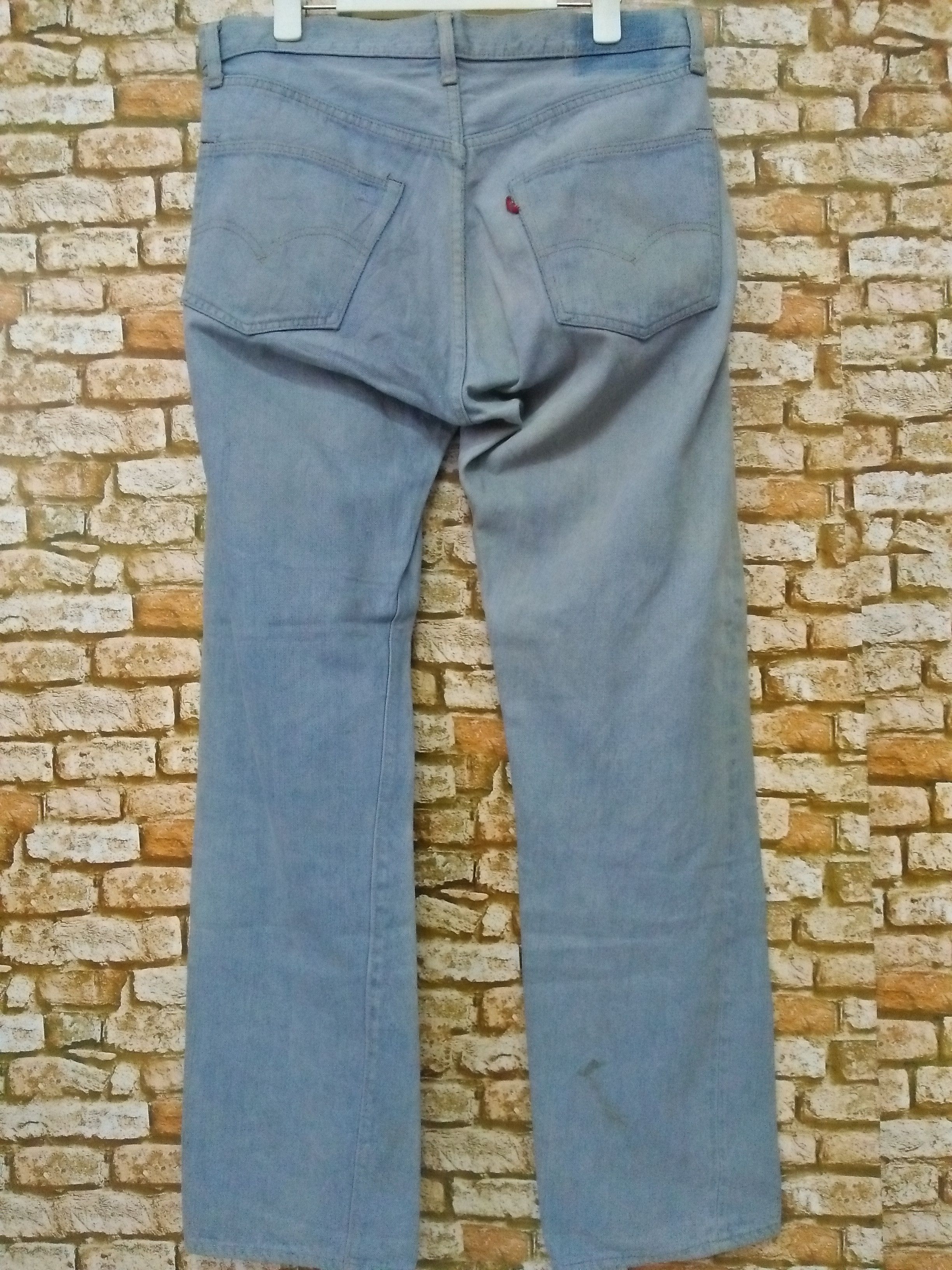 Levi's 70s LEVIS 501 DENIM SELVEDGE SINGLE STITCH #6 (A837) w34 Size US 34 / EU 50 - 3 Thumbnail