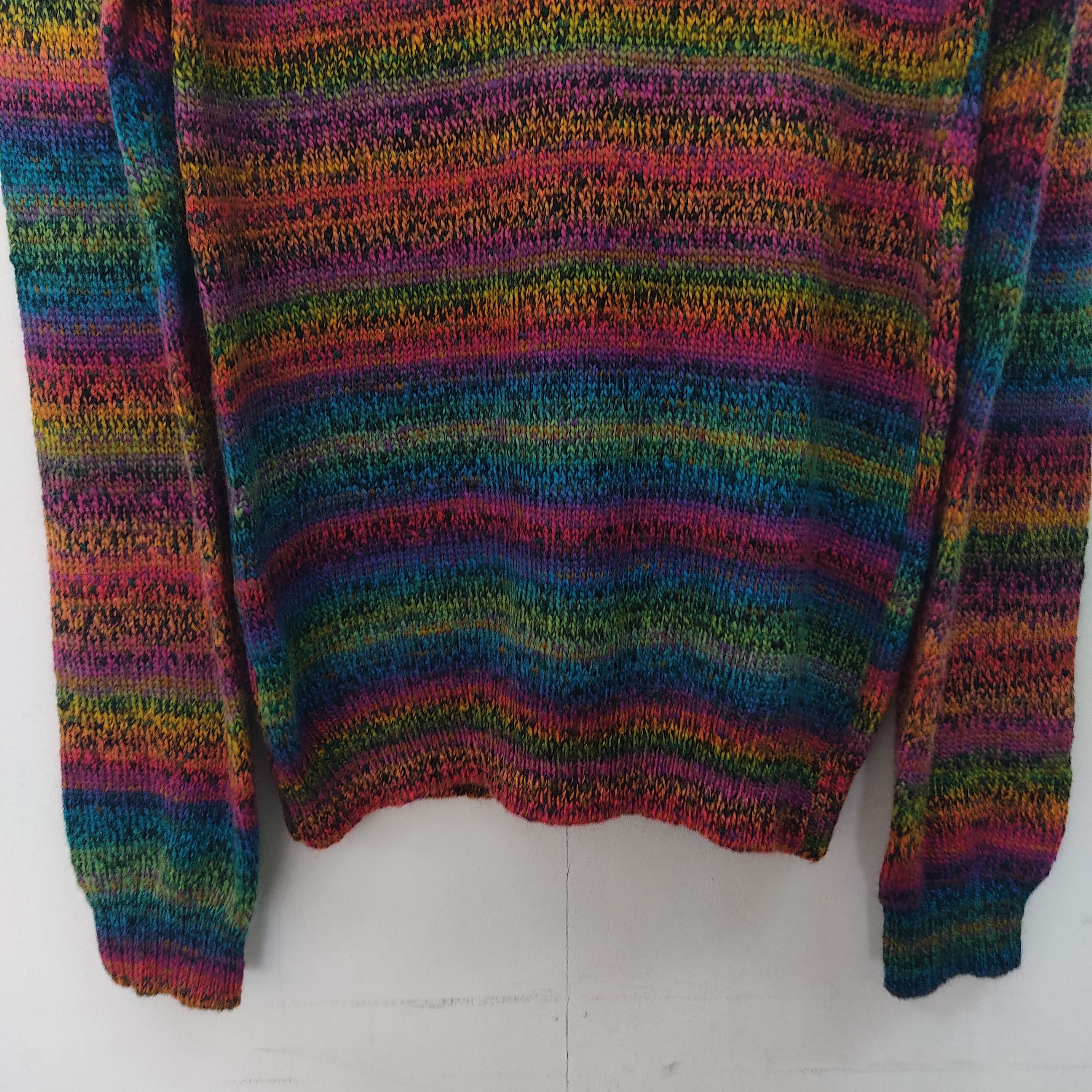 Michel Klein × Rainbow Michel Klein Rainbow Knitwear Jumper Size US M / EU 48-50 / 2 - 4 Thumbnail