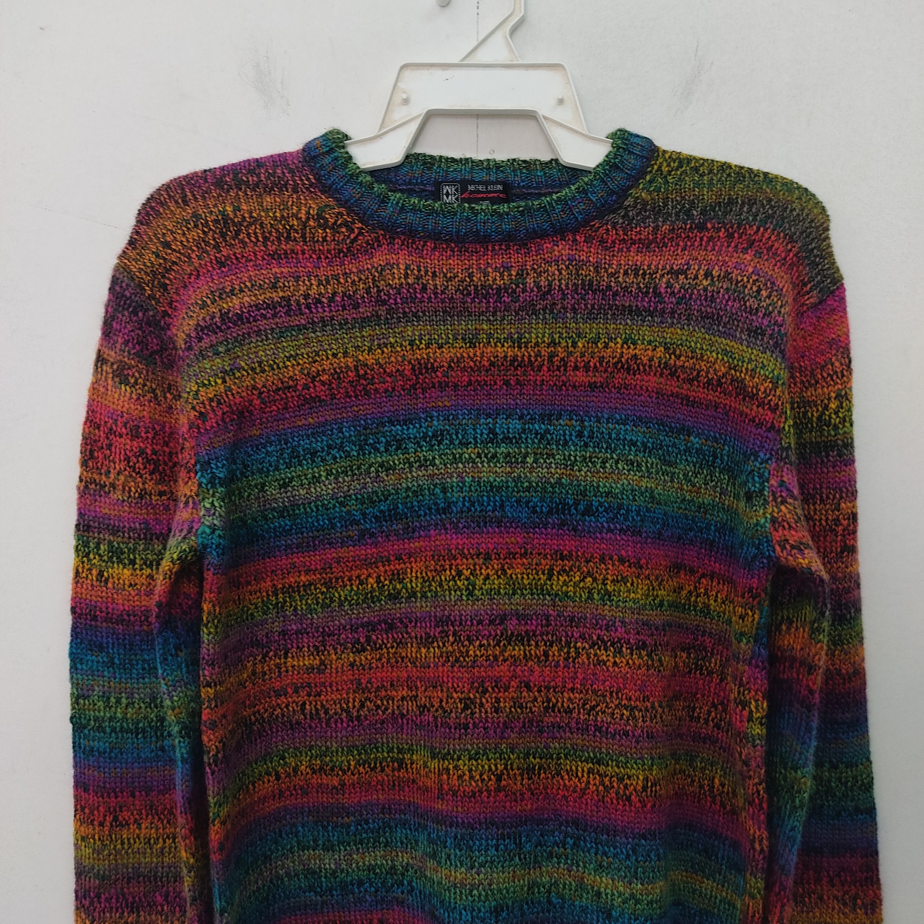 Michel Klein × Rainbow Michel Klein Rainbow Knitwear Jumper Size US M / EU 48-50 / 2 - 3 Thumbnail